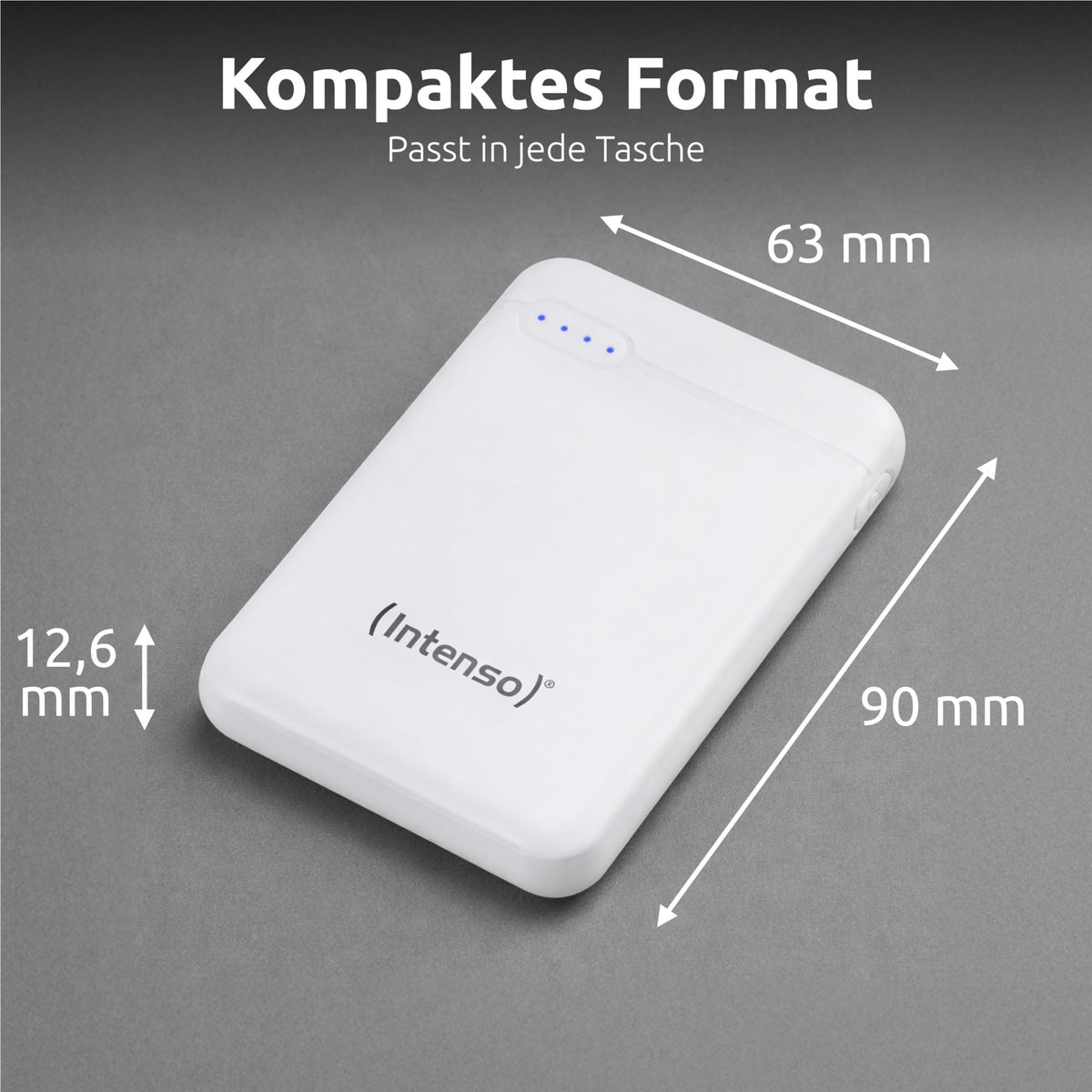 INTENSO PowerBank XS5000 USB / Type-C -5000 mAh blanc
