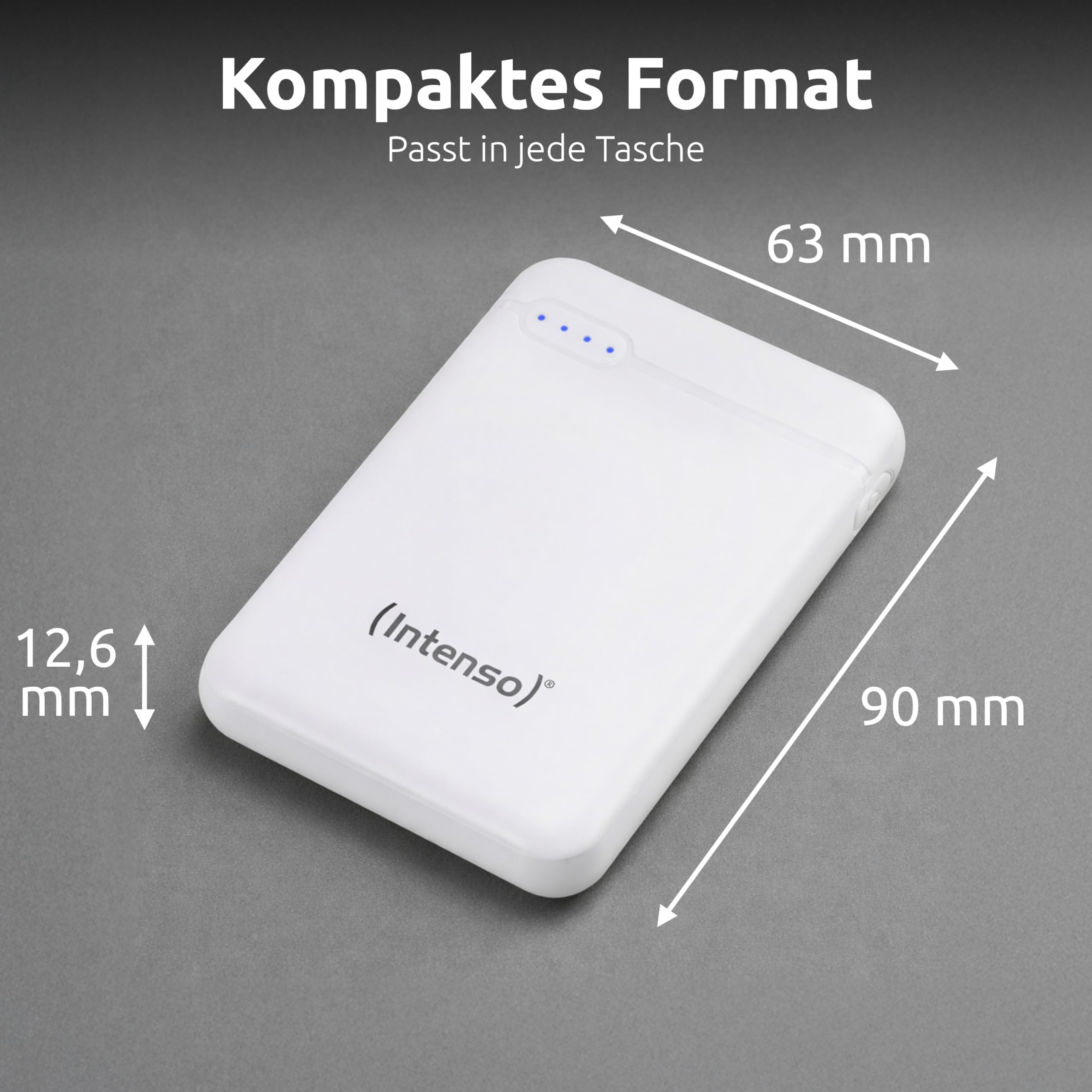 INTENSO PowerBank XS5000 USB / Type-C -5000 mAh blanc