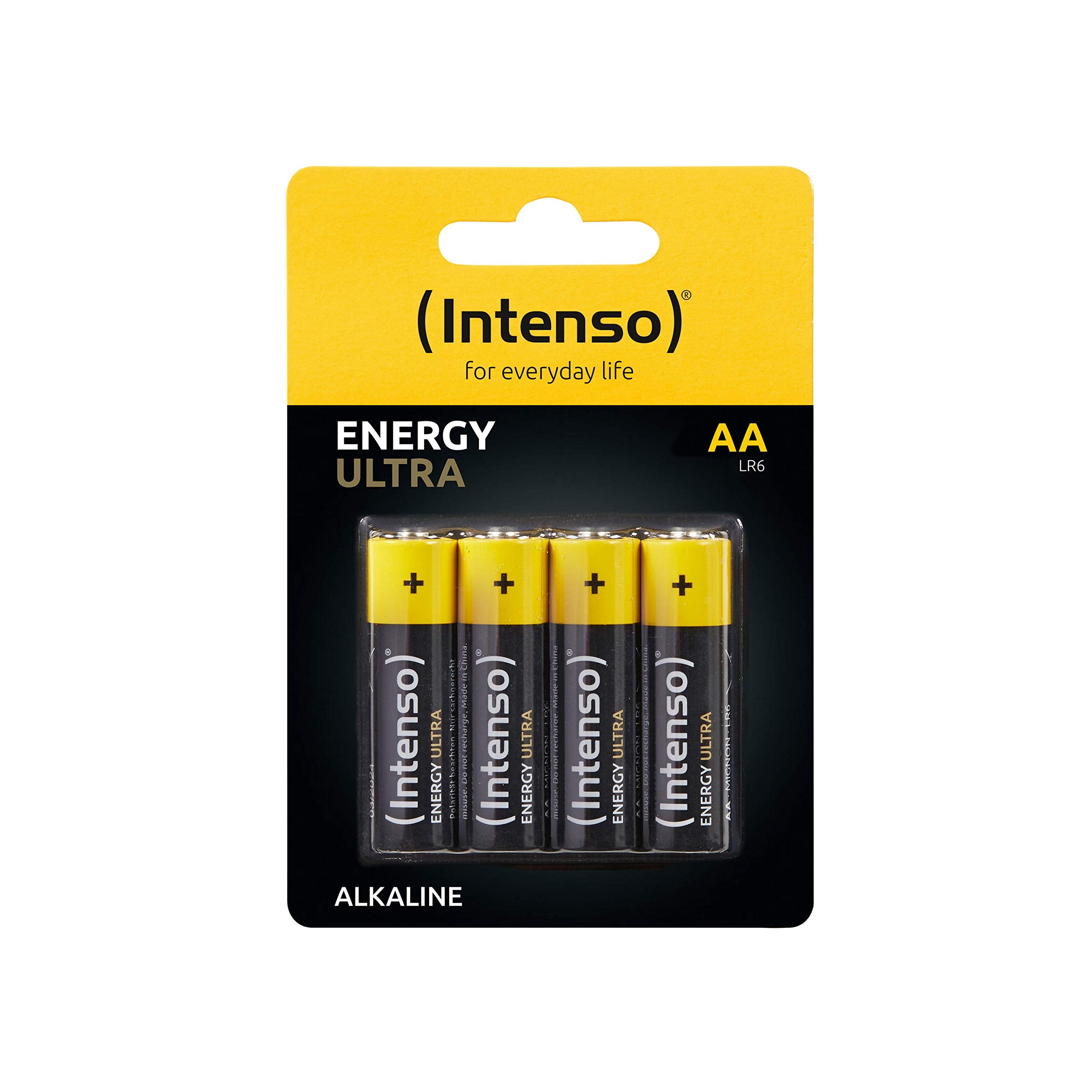 INTENSO Piles AA LR6 - 4 pièces