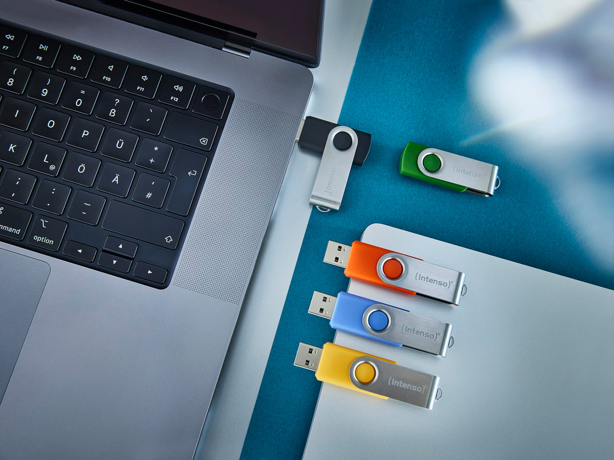 INTENSO Clé USB 2.0 Basic Line - Pack de 10 x 8 Go