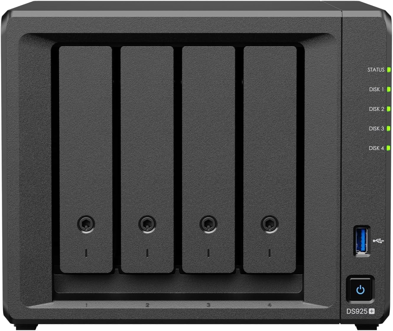 SYNOLOGY DS925+ DiskStation NAS Ryzen V1500B 4Go ECC SODIMM