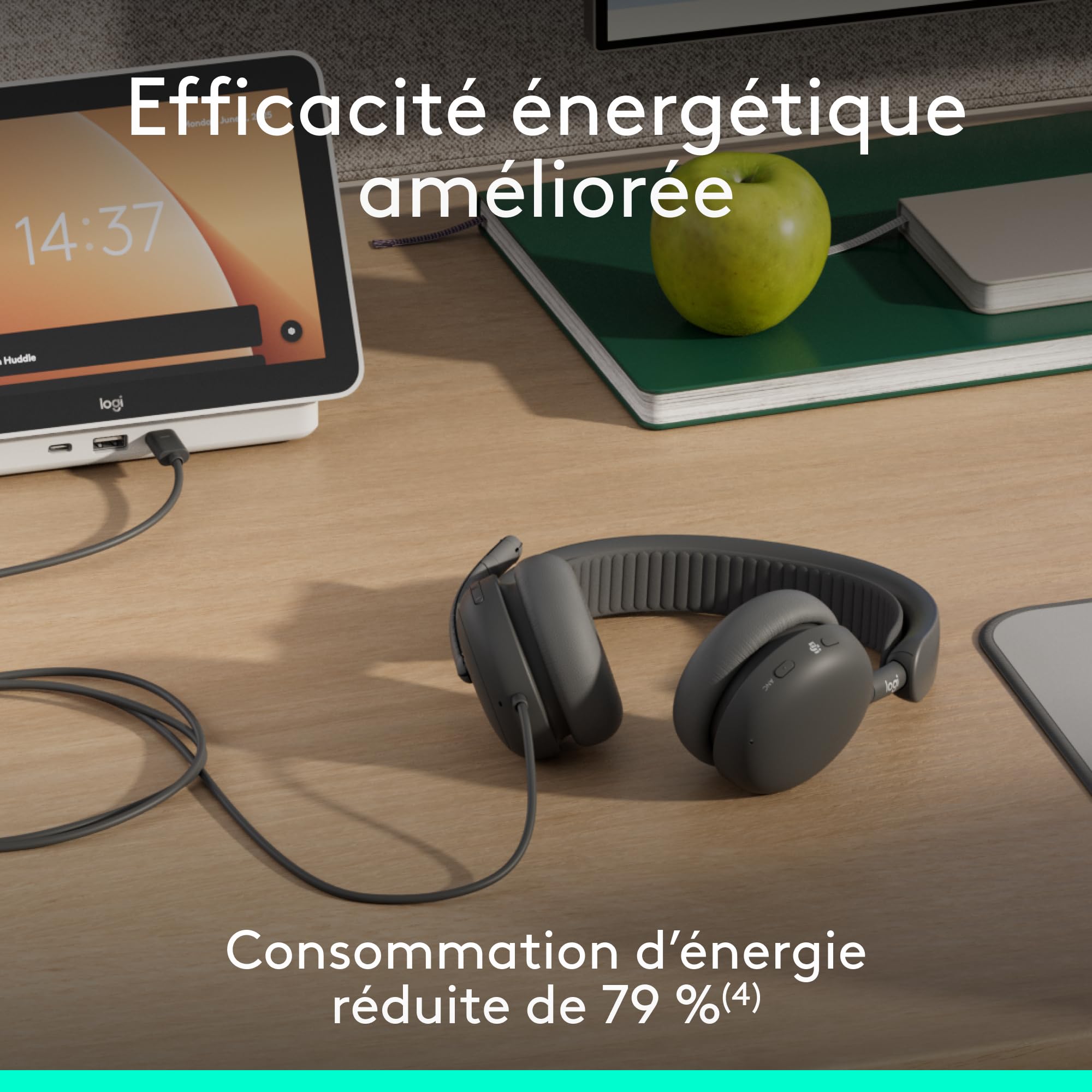 LOGITECH Zone Wireless 2 ES for B - Graphite