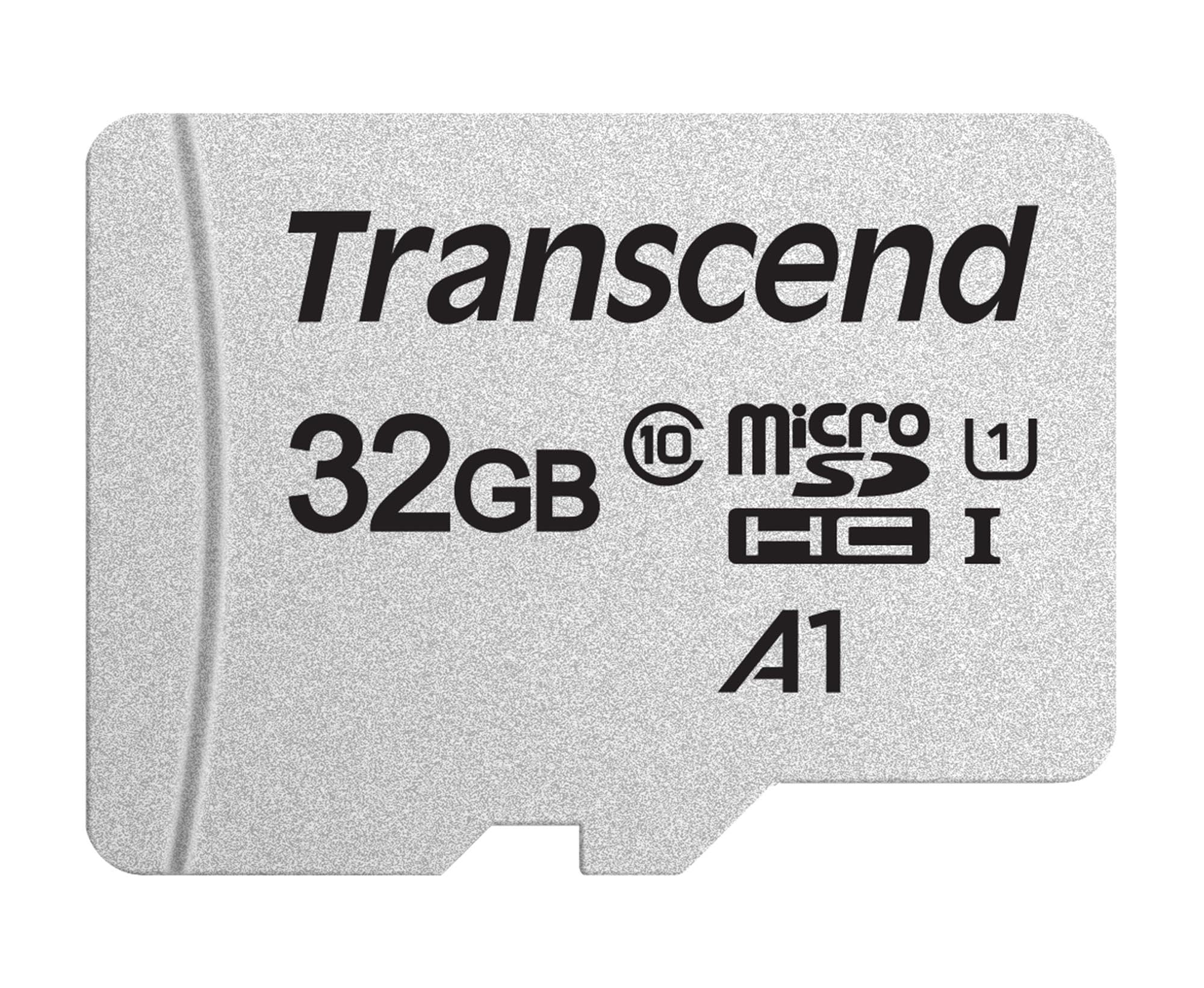TRANSCEND 32Go UHS-I U1 microSD avec adaptateur SD pour smartphone / tablette