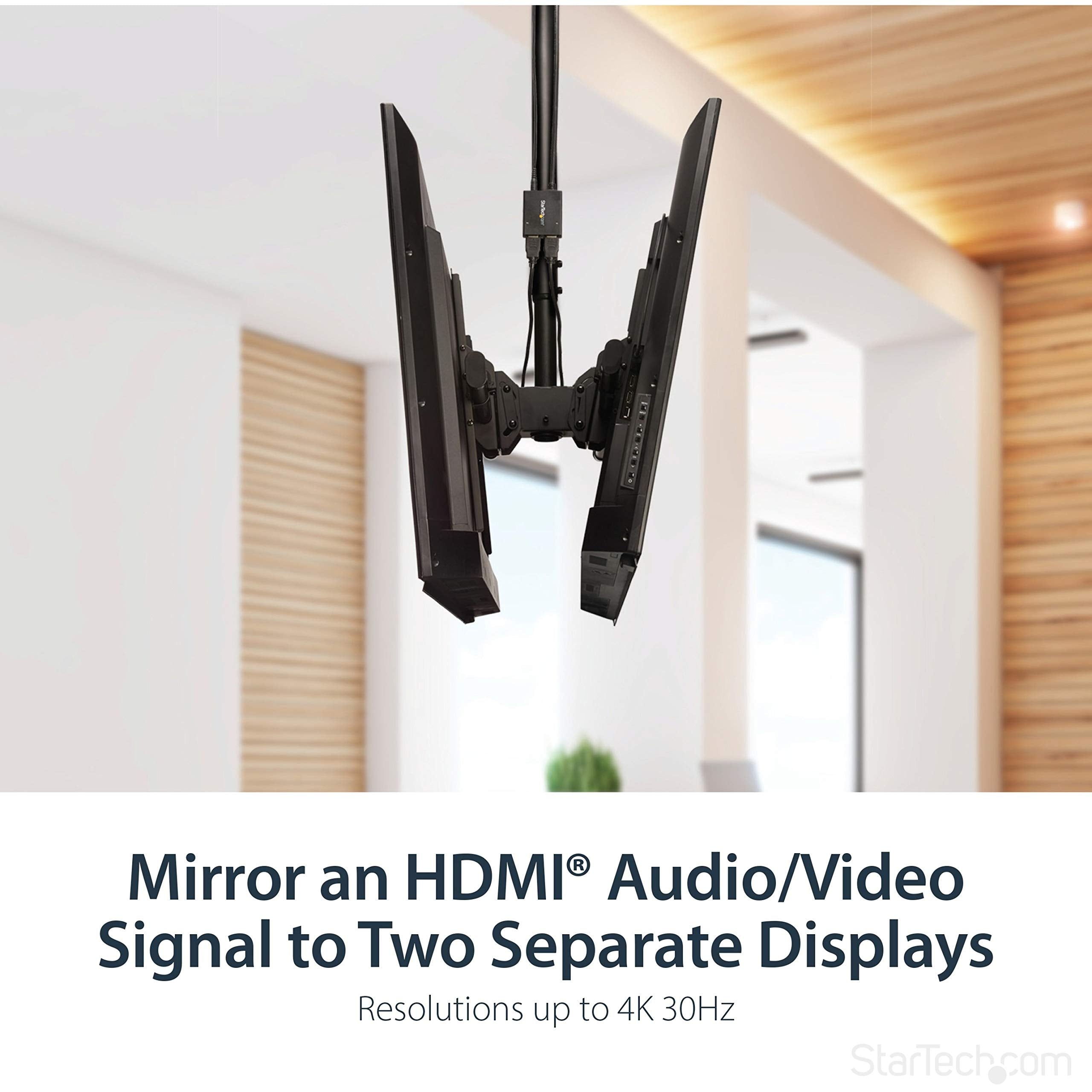 4K HDMI 2-Port Video Splitter - 4K 30Hz