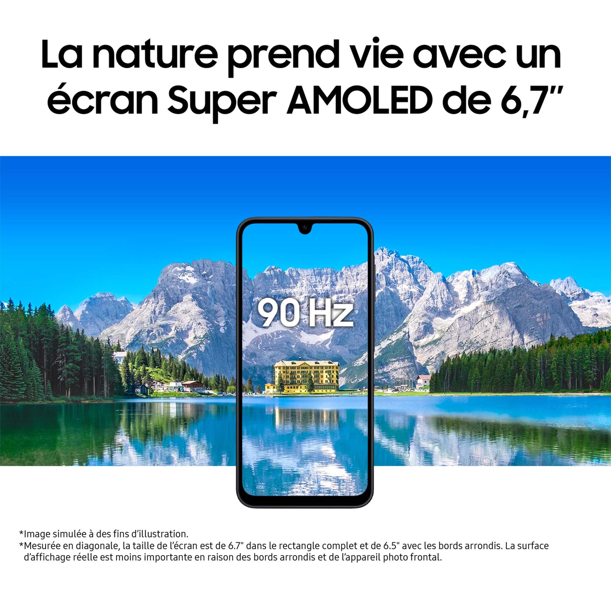 Samsung A176 Galaxy A17 5G (6.7'' - 128 Go, 4 Go RAM) Noir