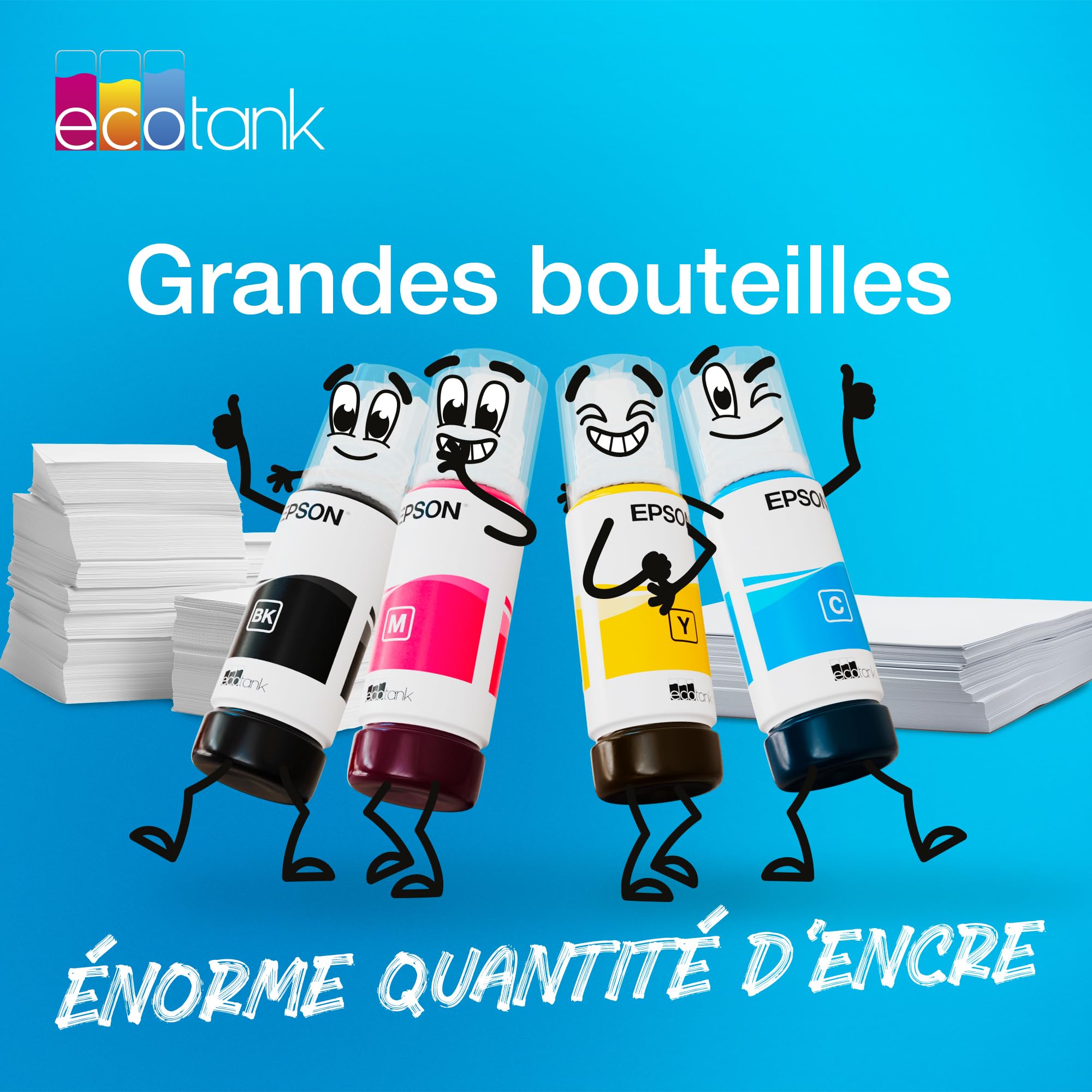 EPSON 4LB 103 EcoTank Cyan ink bottle local