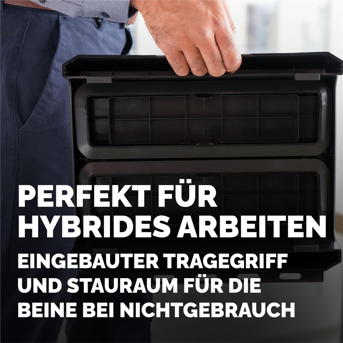 FELLOWES Monitor Support Breyta Black