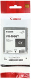 CANON PFI-106GY cartouche dencre gris capacité standard 130 ml pack de 1
