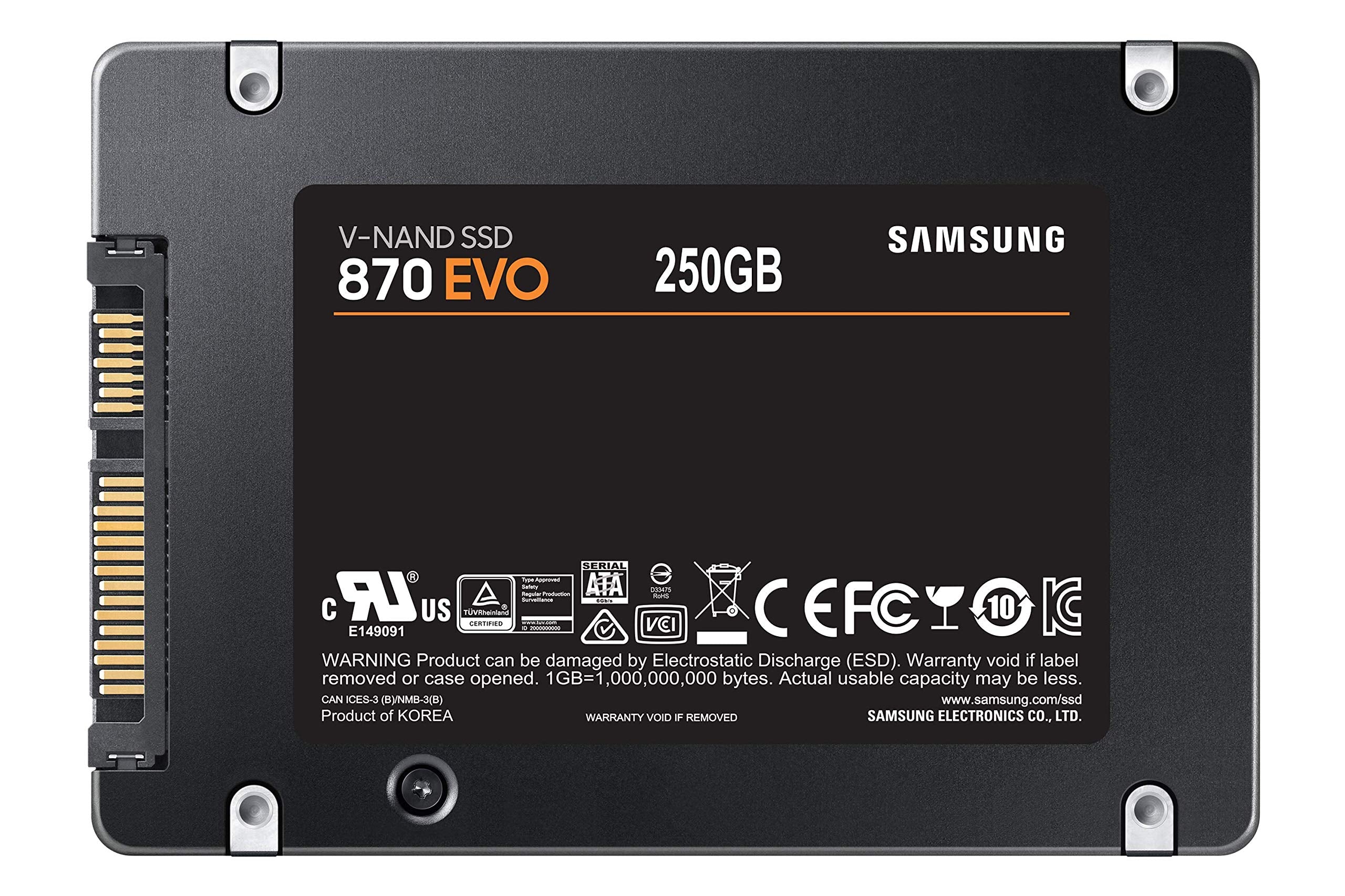 SAMSUNG 870 EVO 250 GB
