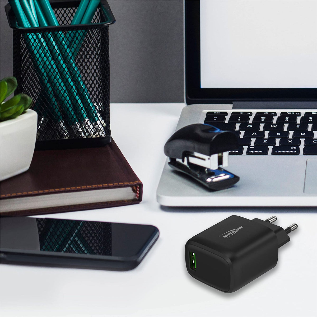 CHARGEUR SECTEUR 1 PORT USB QUICK CHARGE QC 3.0
