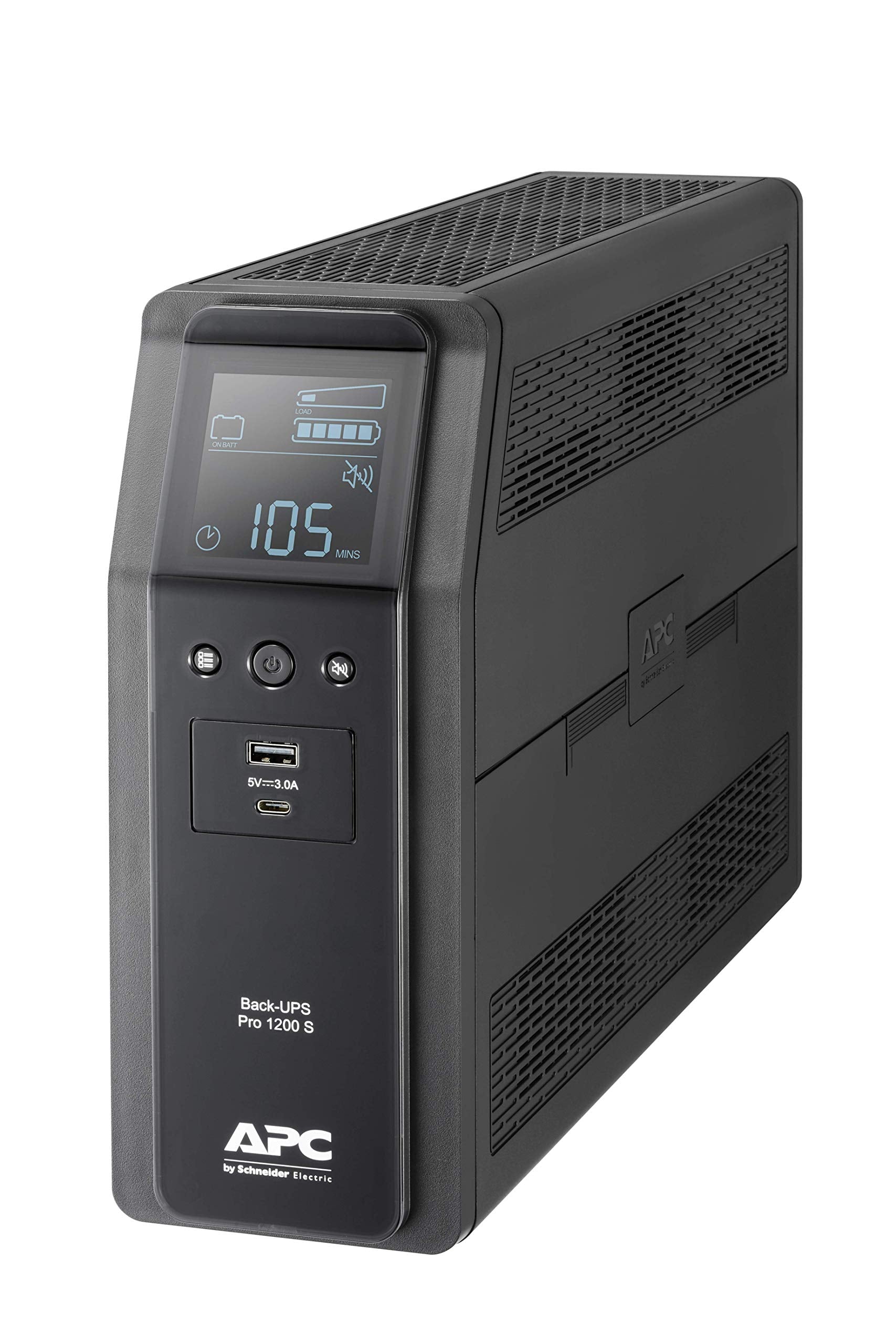APC Back-UPS Pro BR1200SI UPS AC 220-240V 720Watt 1200VA USB output connectors 8 Black