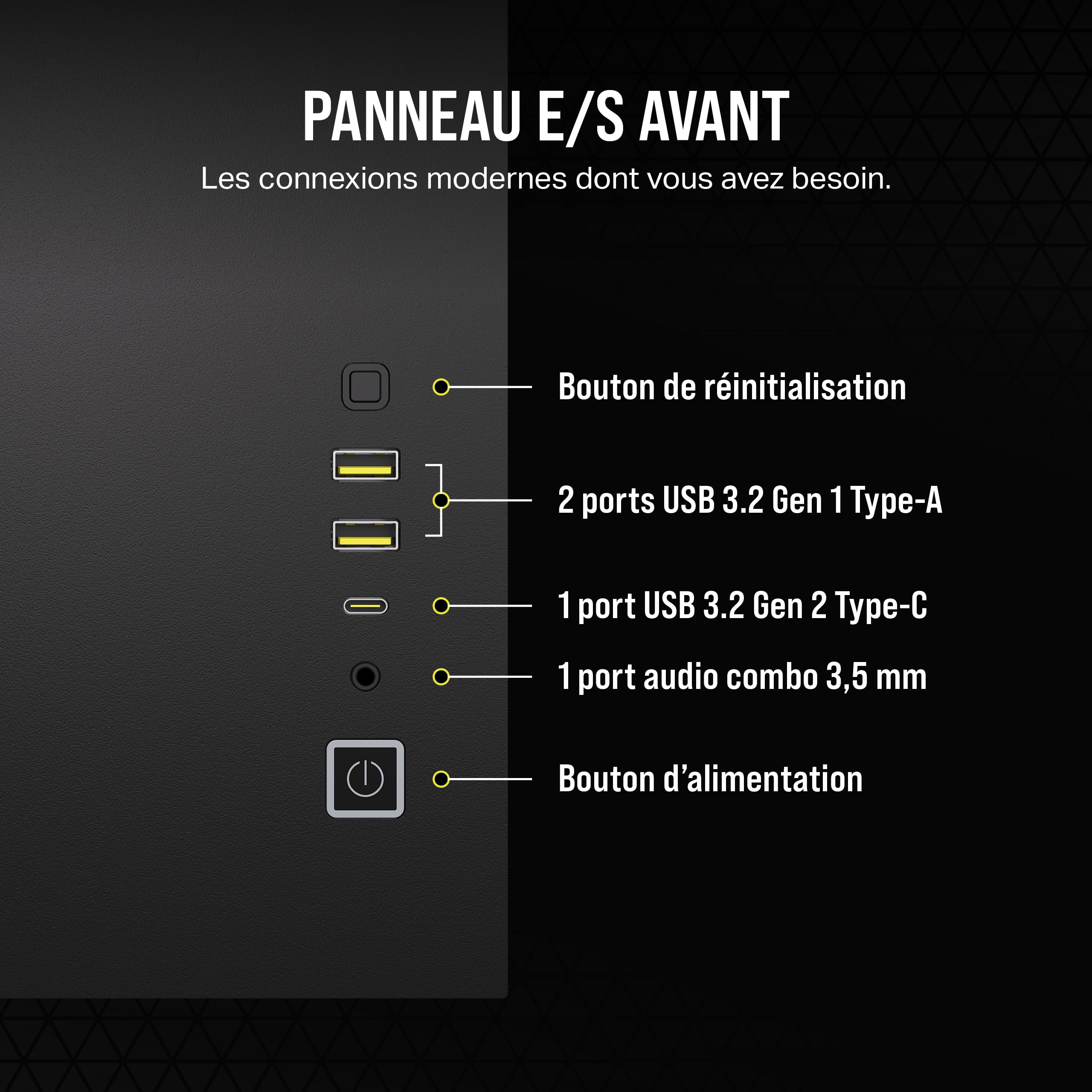 Corsair 2500X Midi Tower Noir