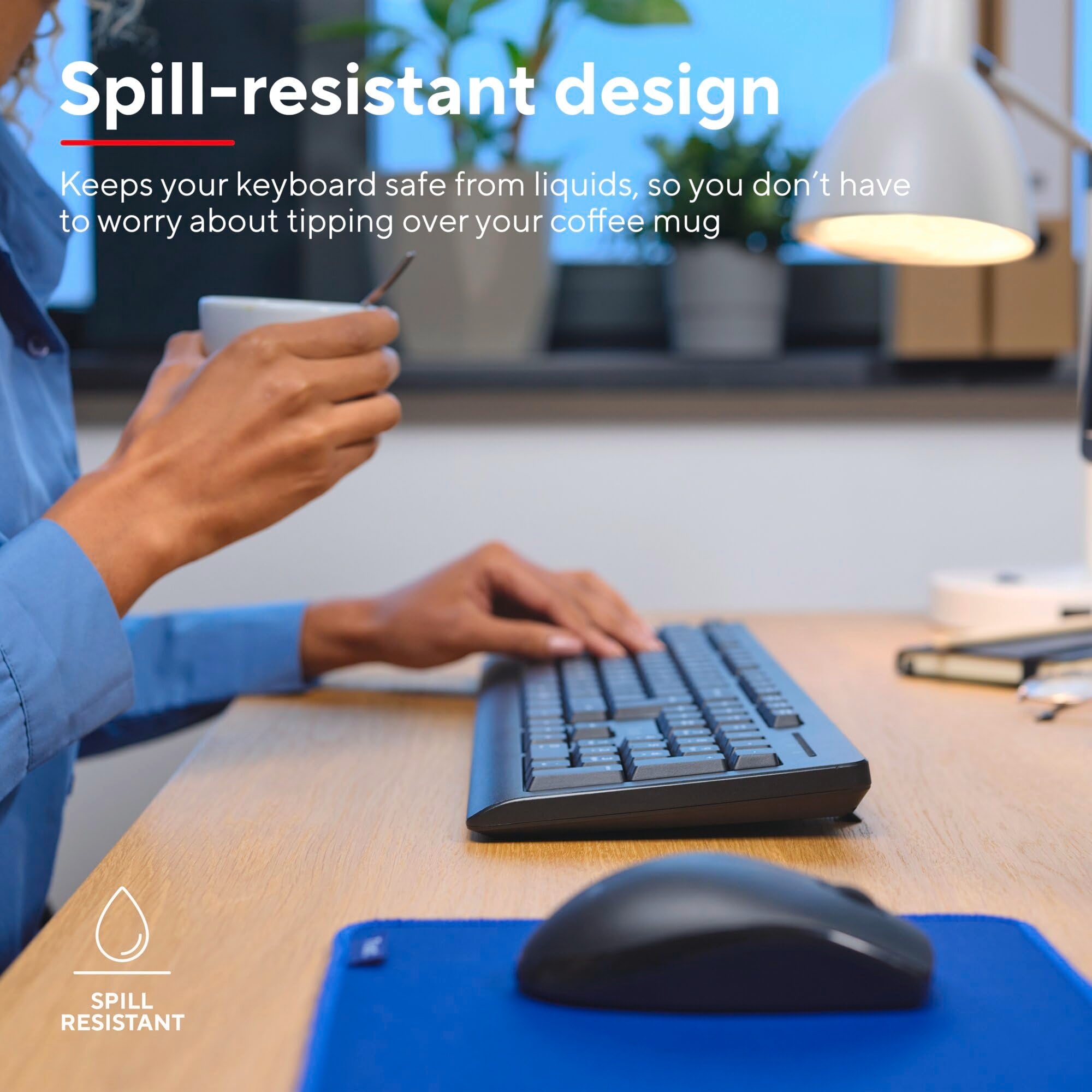 TRUST Pack clavier & souris sans fil PRIMO (FR)