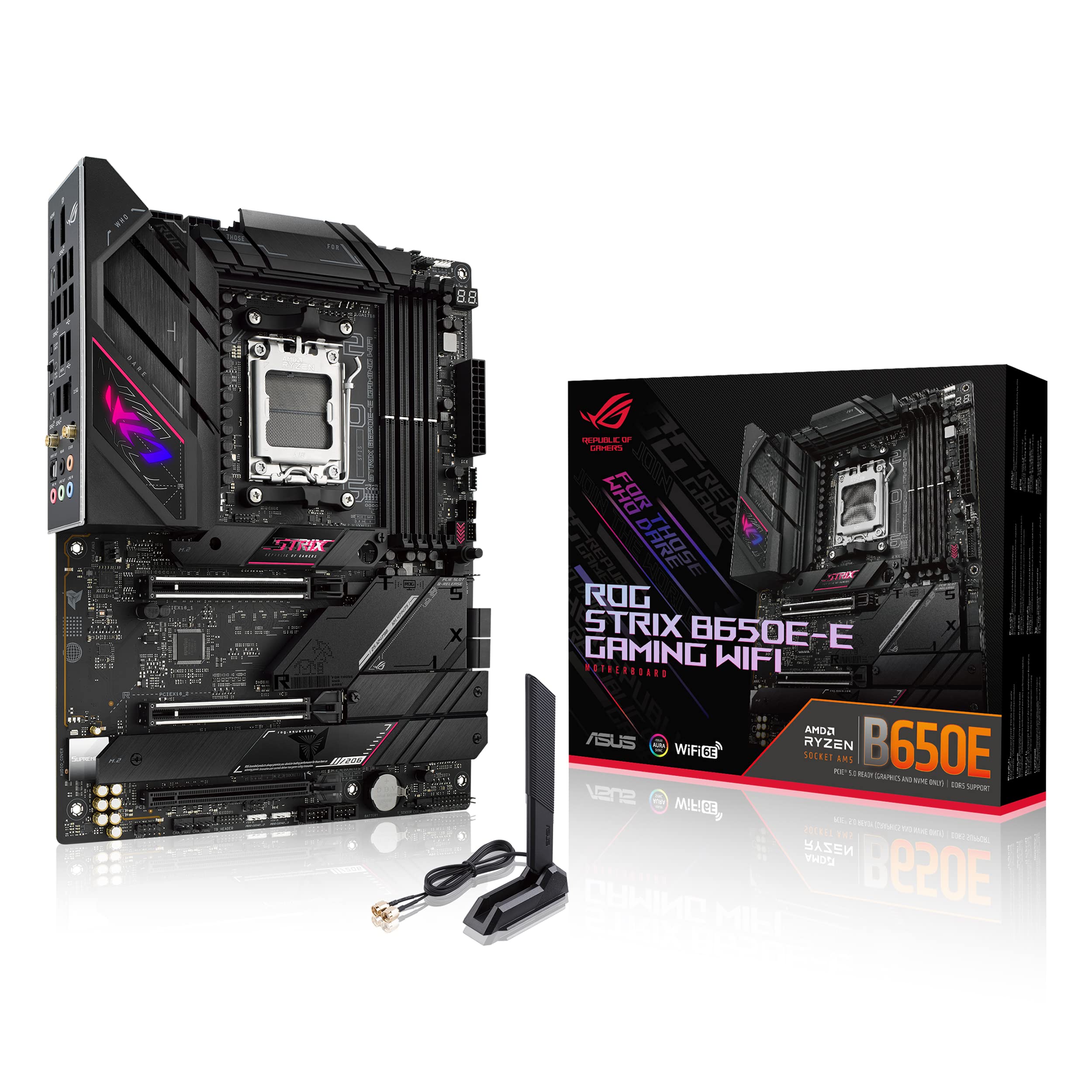 ASUS ROG STRIX B650E-E GAMING WIFI AM5 DDR5 ATX MB