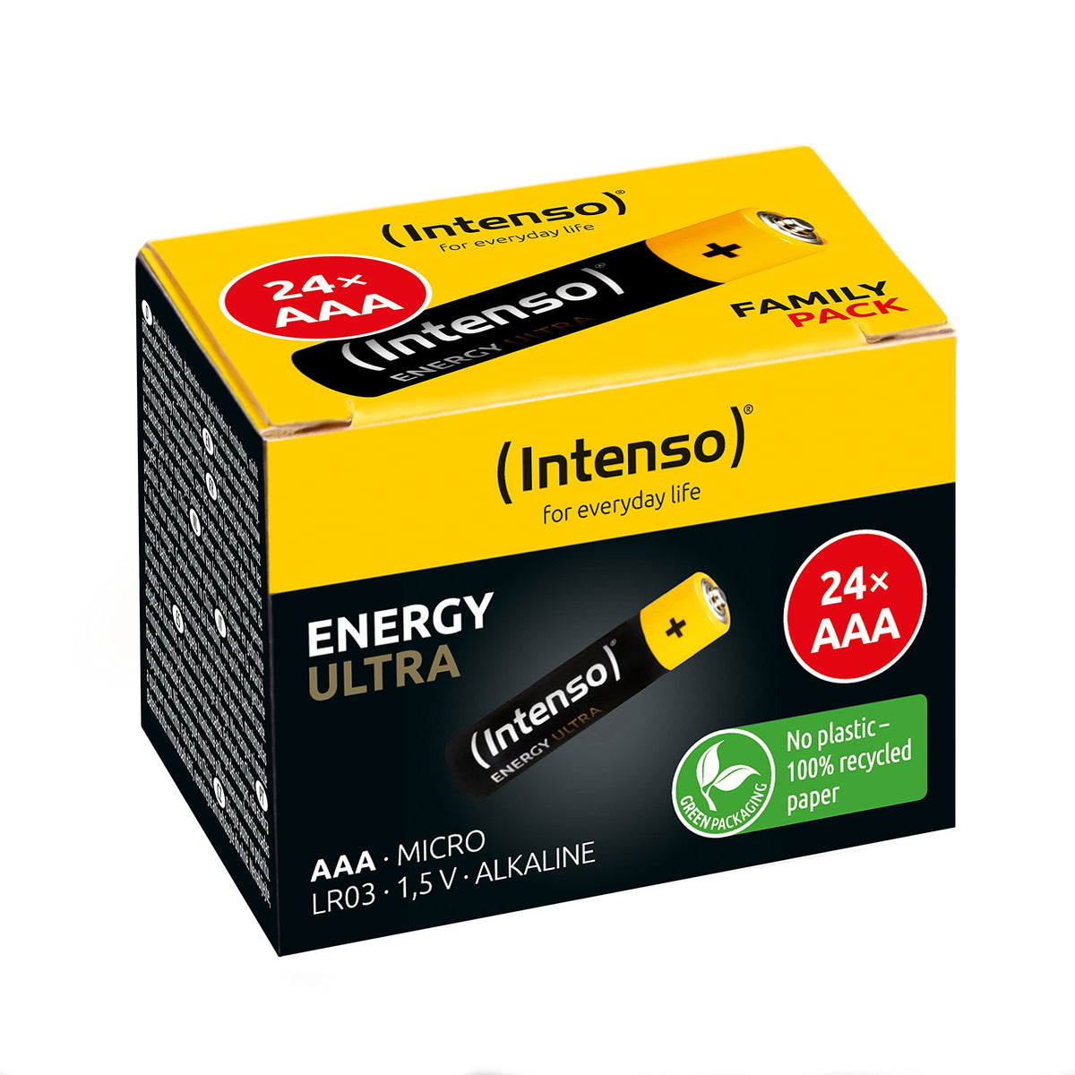 INTENSO Piles AAA LR03 - 24 pièces