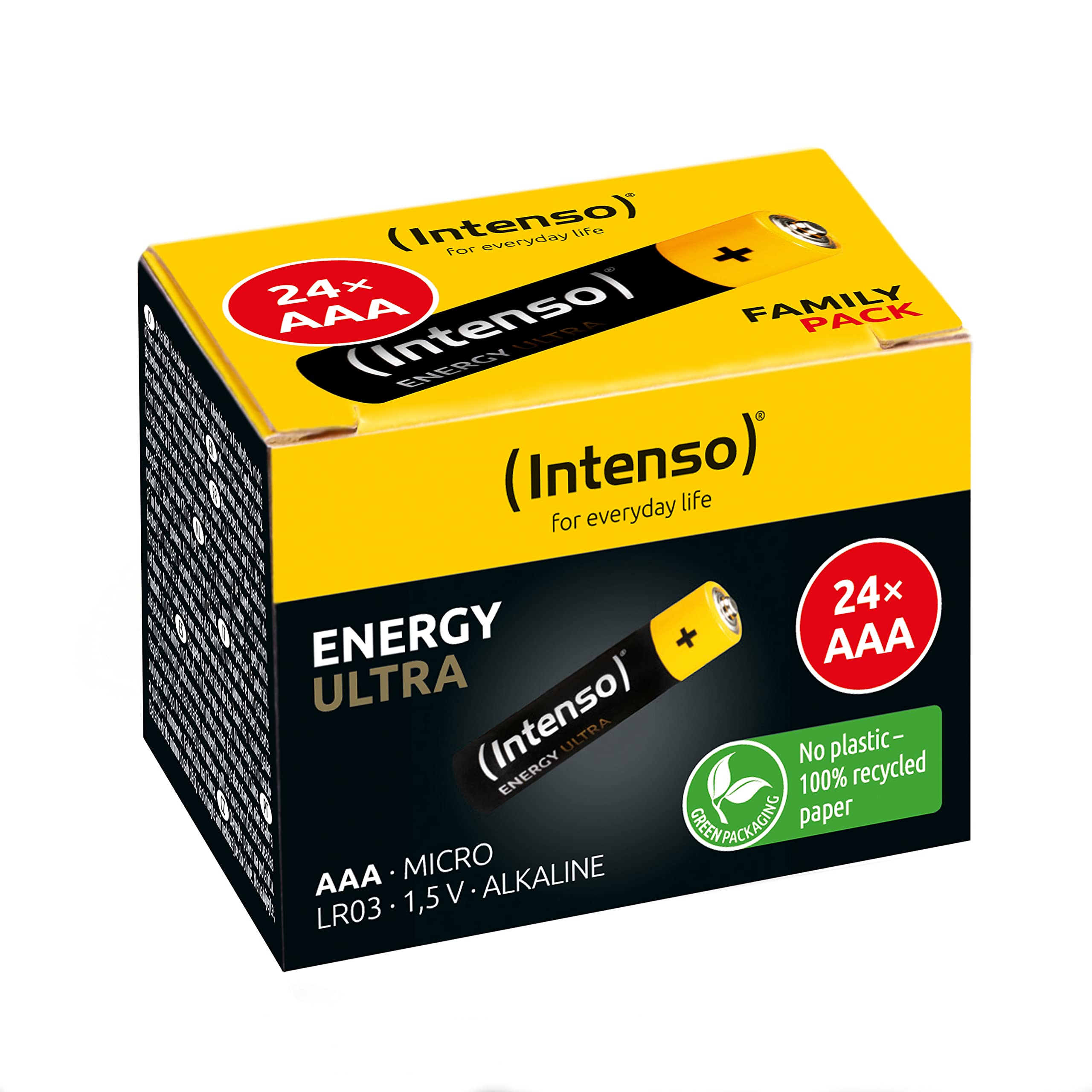 INTENSO Piles AAA LR03 - 24 pièces
