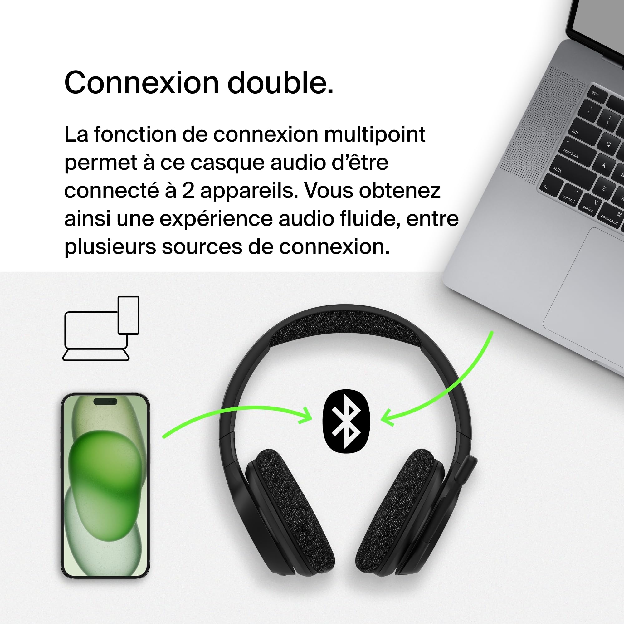 BELKIN SOUNDFORM ADAPT OVER EAR HEADSET