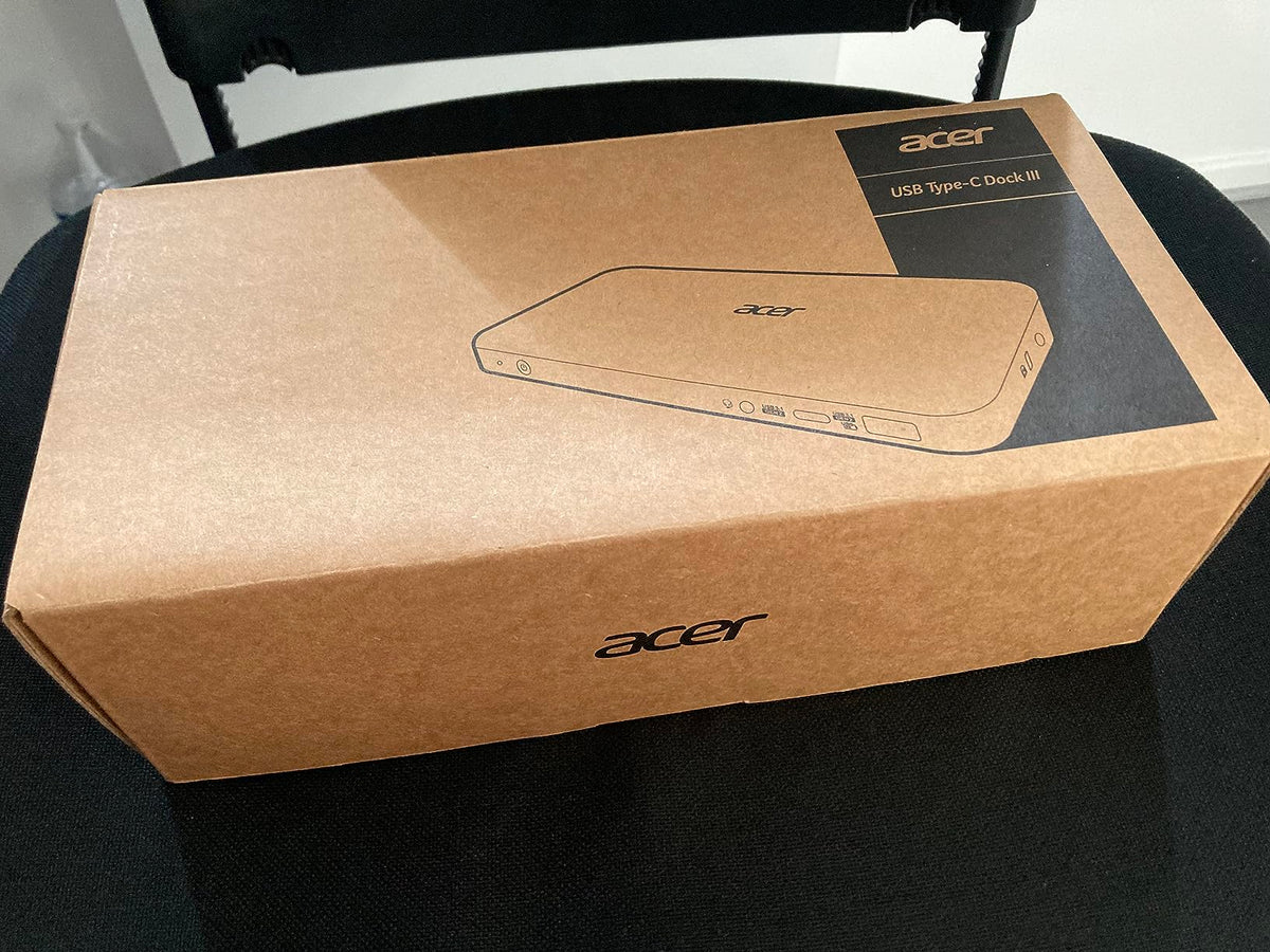 ACER USB Type-C Dockingstation III 85W charging Rear 2xDP 1.4++ HDMI 2.0 RJ45 2xUSB 3.1 Gen2 Front 2xUSB 3.1 1xType-C 3.5mm Audio