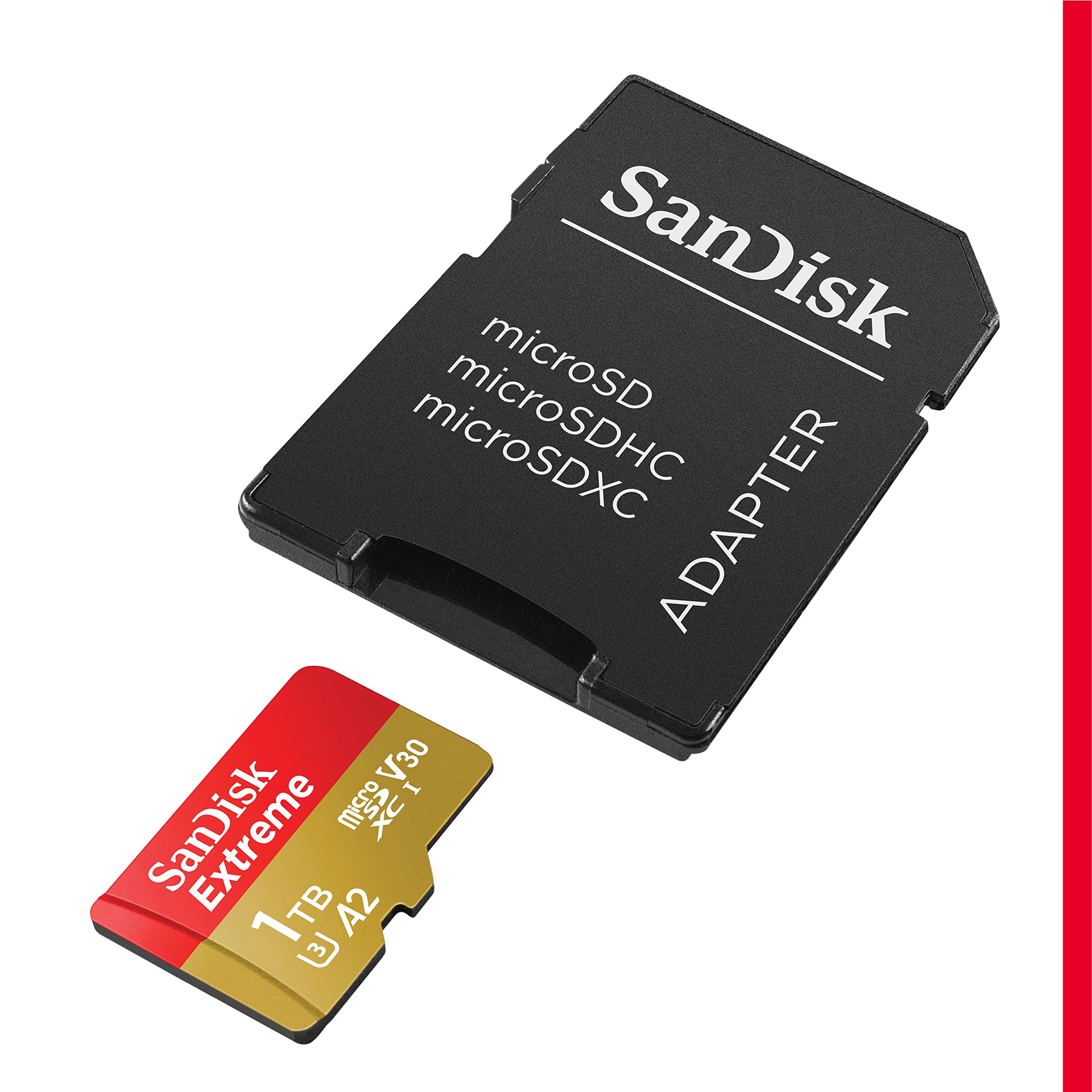 Extreme microSDXC 1TB+SD Adapt 190MB/s