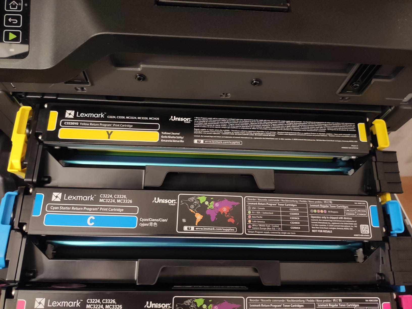 LEXMARK C3220Y0 Yellow Return Program Print Cartridge
