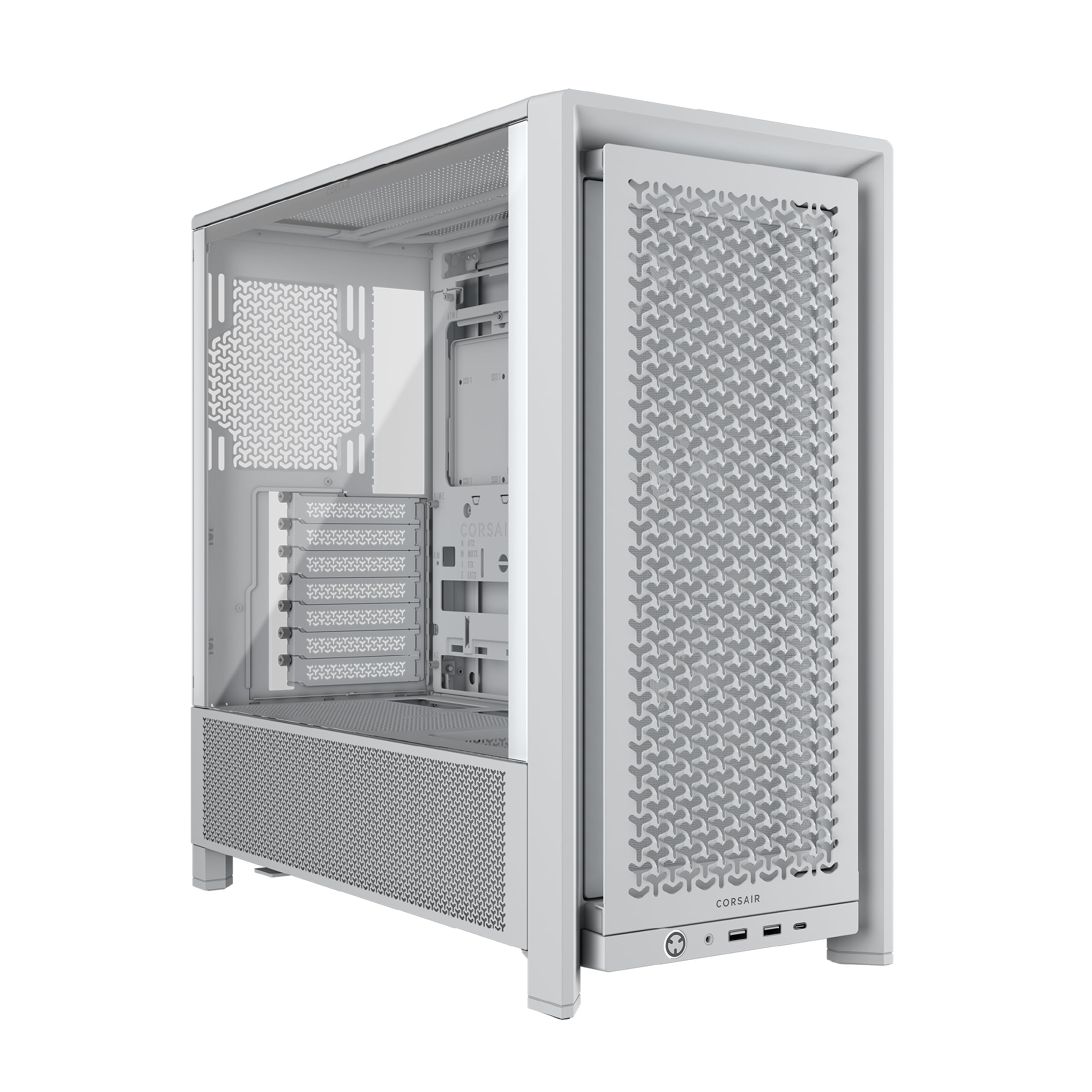 Corsair FRAME 4000D RS Midi Tower Blanc