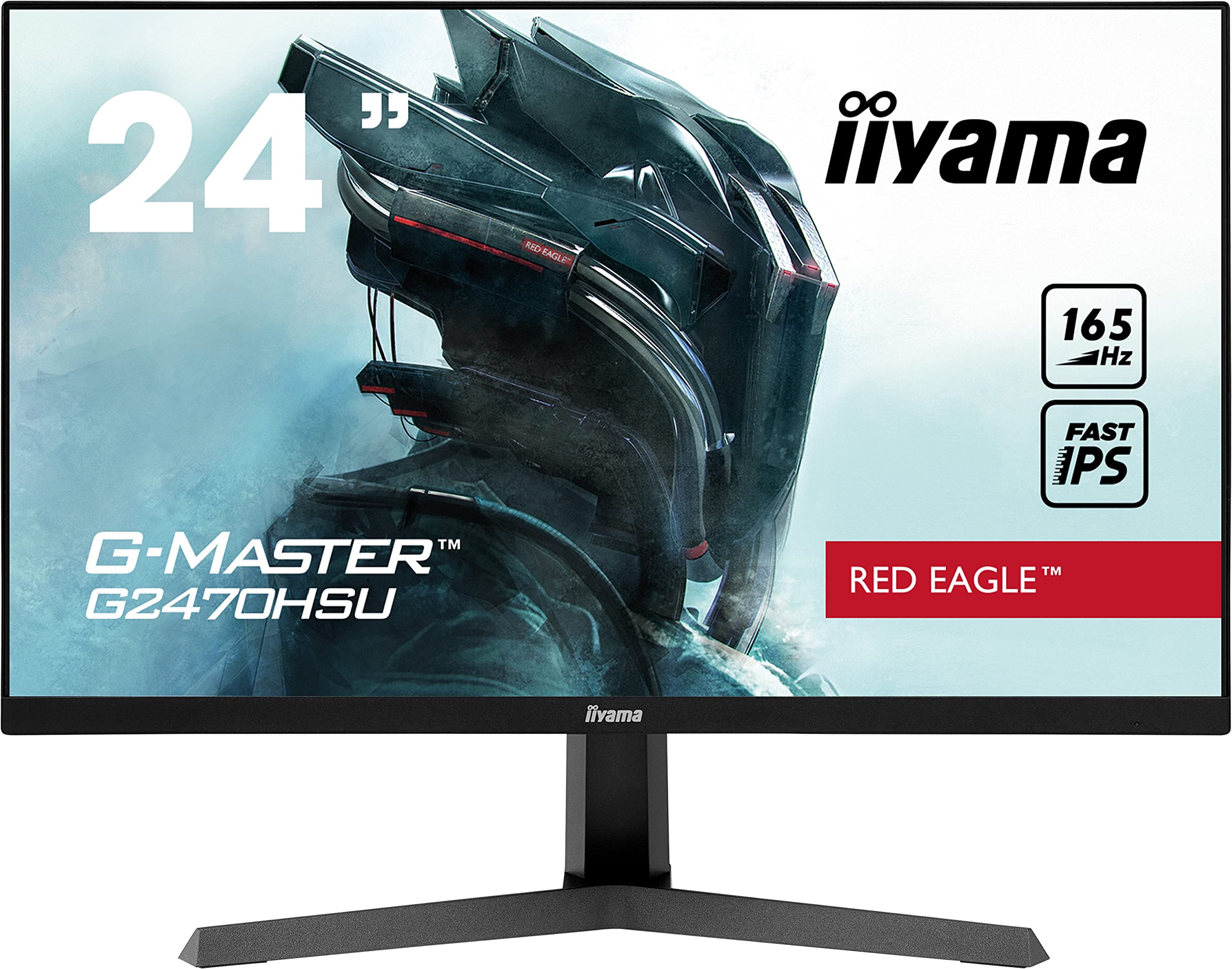 IIYAMA- Moniteur gaming G-Master Red Eagle 24" -G2470HSU-B1