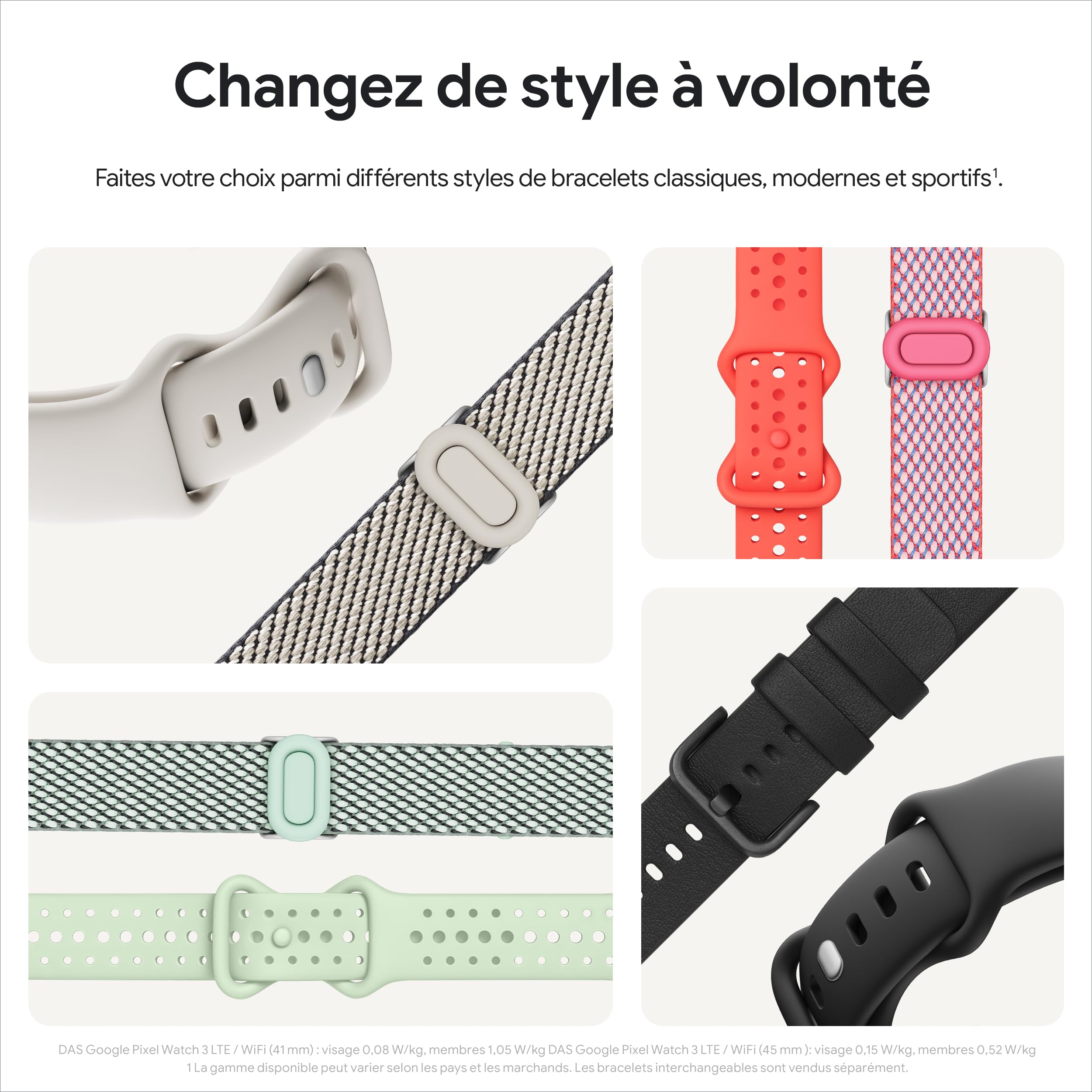 Pixel Watch 3/45mm/LTE Black/Black