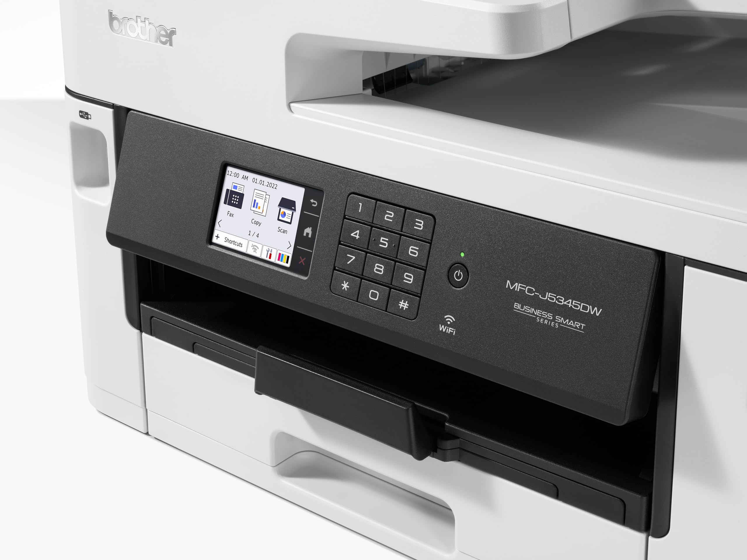 BROTHER Imprimante multifonction jet dencre couleur professionnelle 4-en-1 Business Smart impression jusquau format A3 28ipm ISO