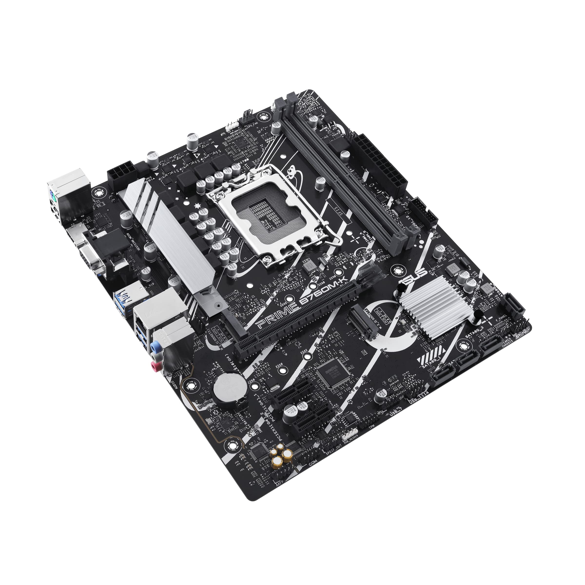 ASUS PRIME B760M-K LGA 1700 2xDDR5 microATX 4xSATA MB 1xHDMI 2.1 1xD-Sub 2xM.2