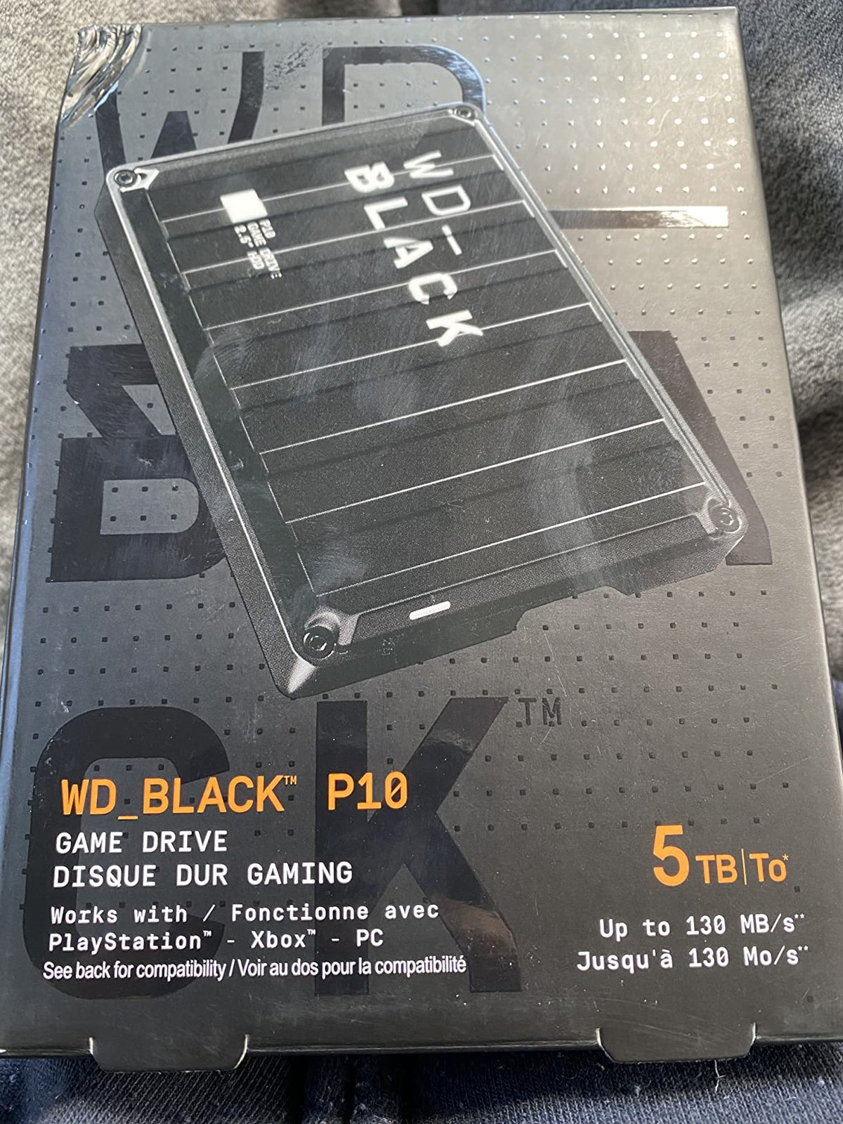 WD BLACK P10 GAME DRIVE FOR XBOX 2To USB 3.2 2.5p Black/White RTL