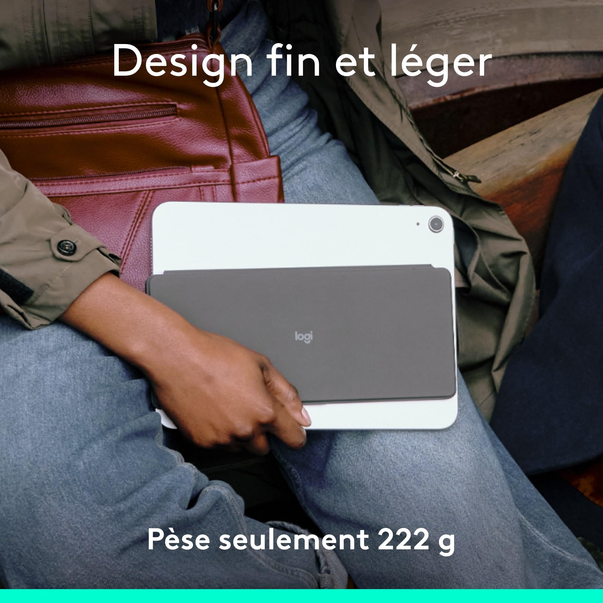 LOGITECH Keys-To-Go 2 - Graphite (FR)