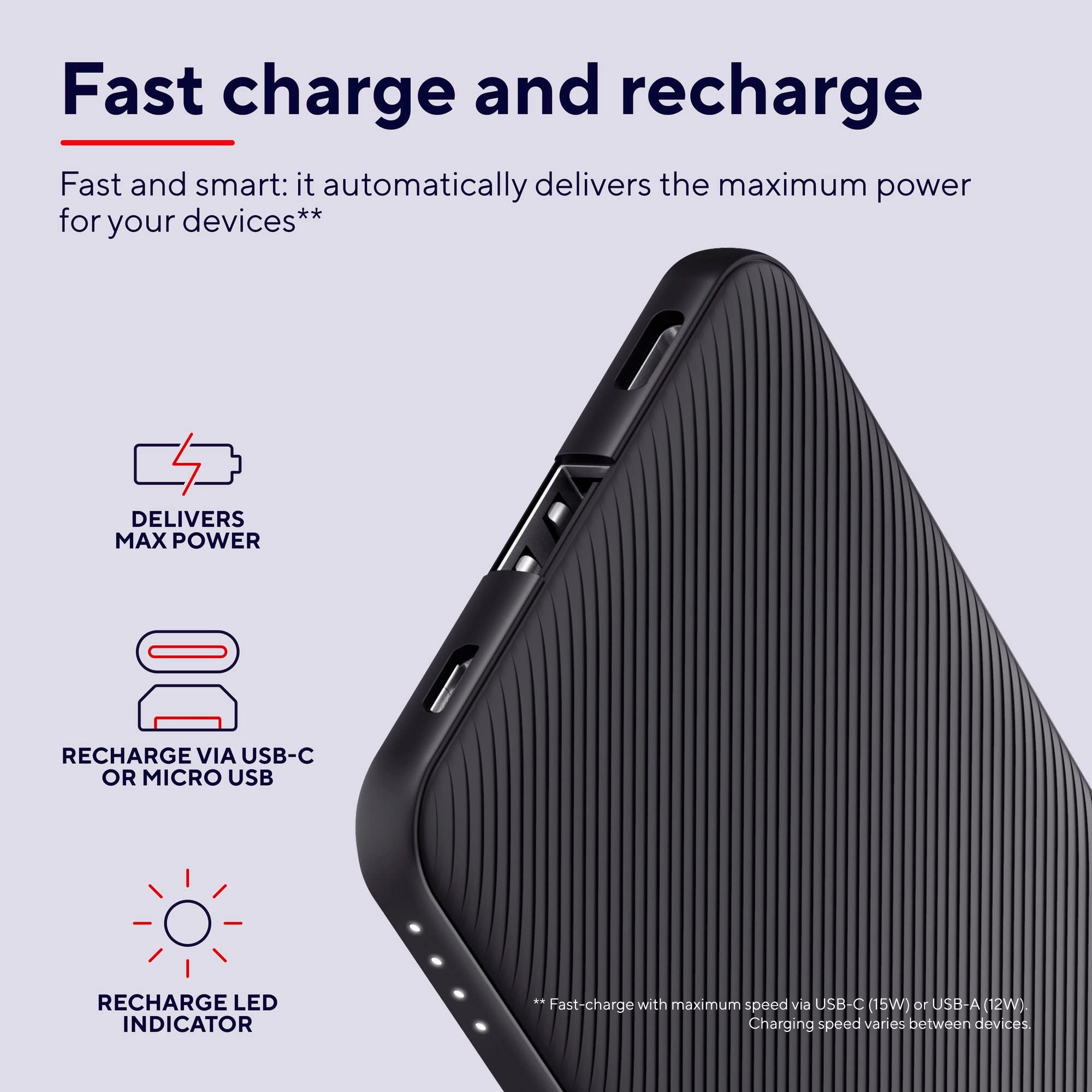 TRUST Powerbank PRIMO 5.000 mAh ECO - Black