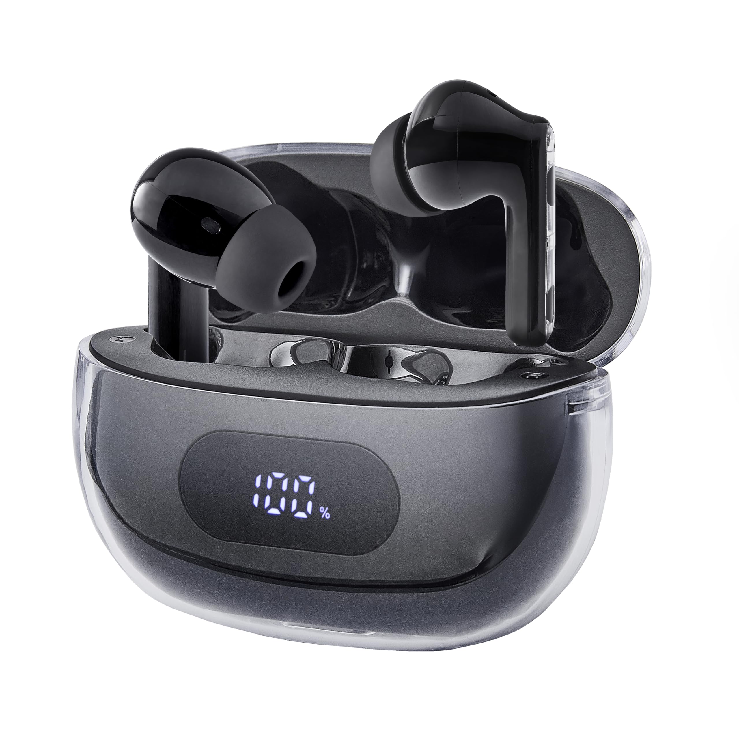 INTENSO Ecouteurs BUDS PLUS sans fil, noirs