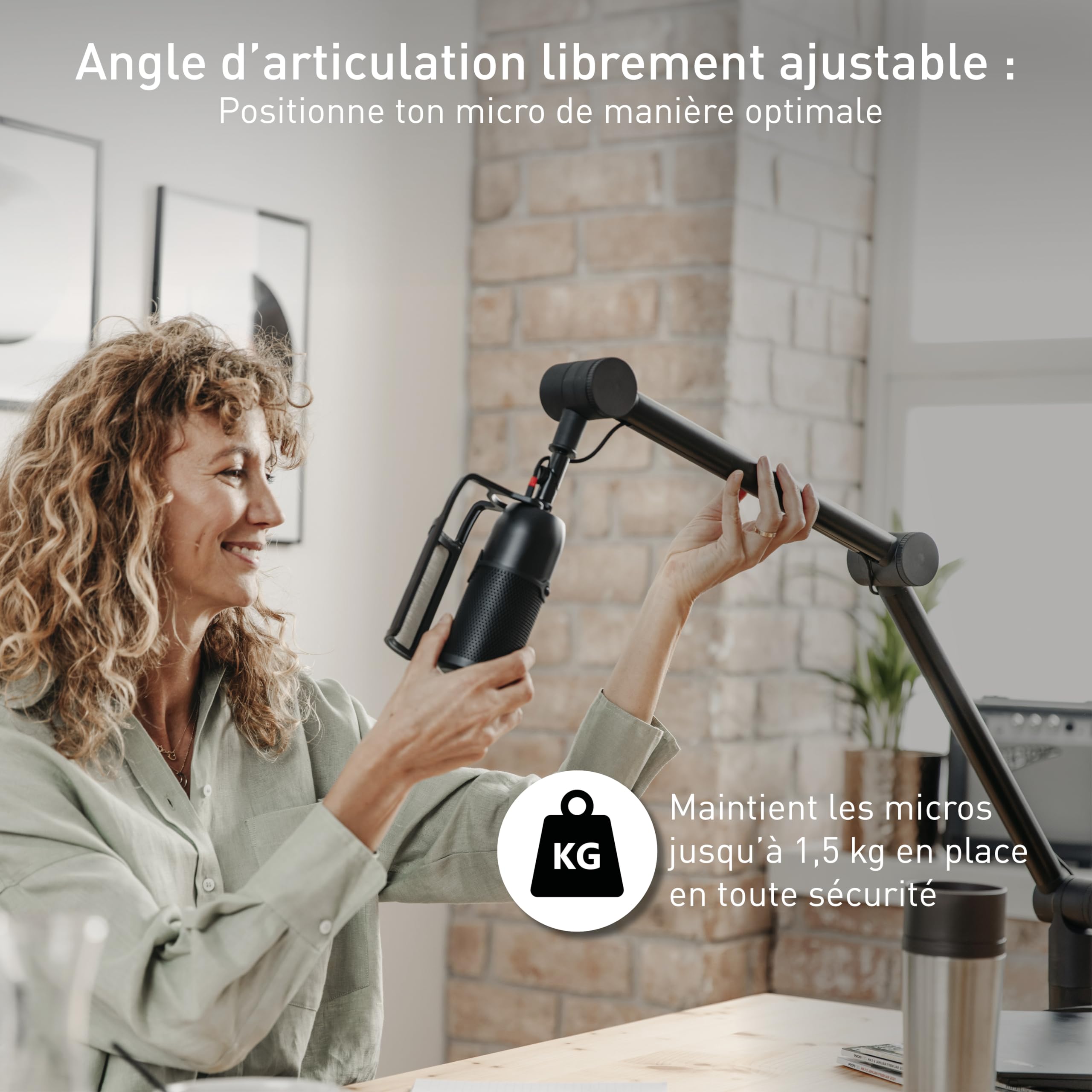 CHERRY Bras de microphone MA 3.0 UNI universel réglable