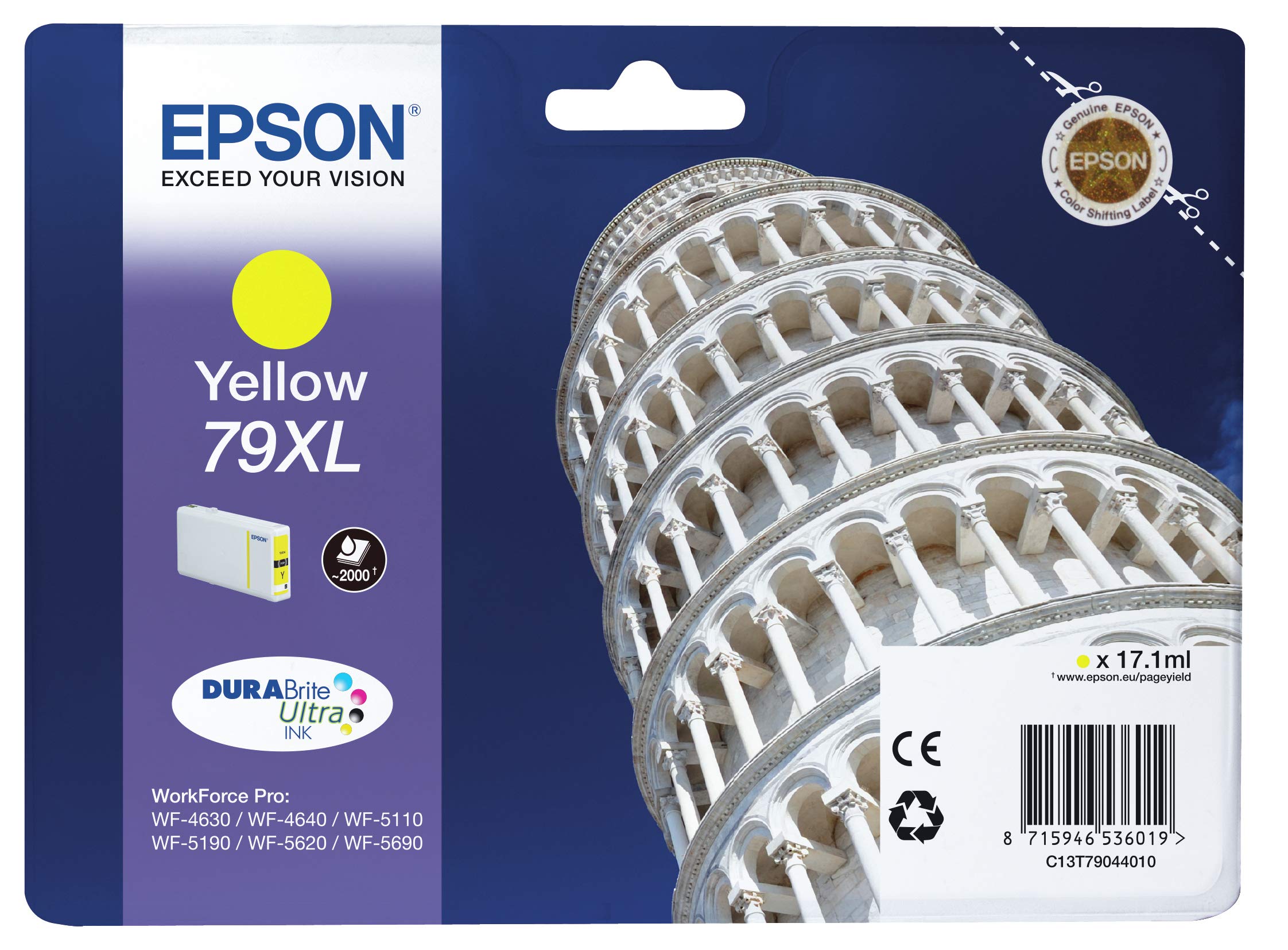 Cartouche EPSON C13T79044010 79XL - Yellow