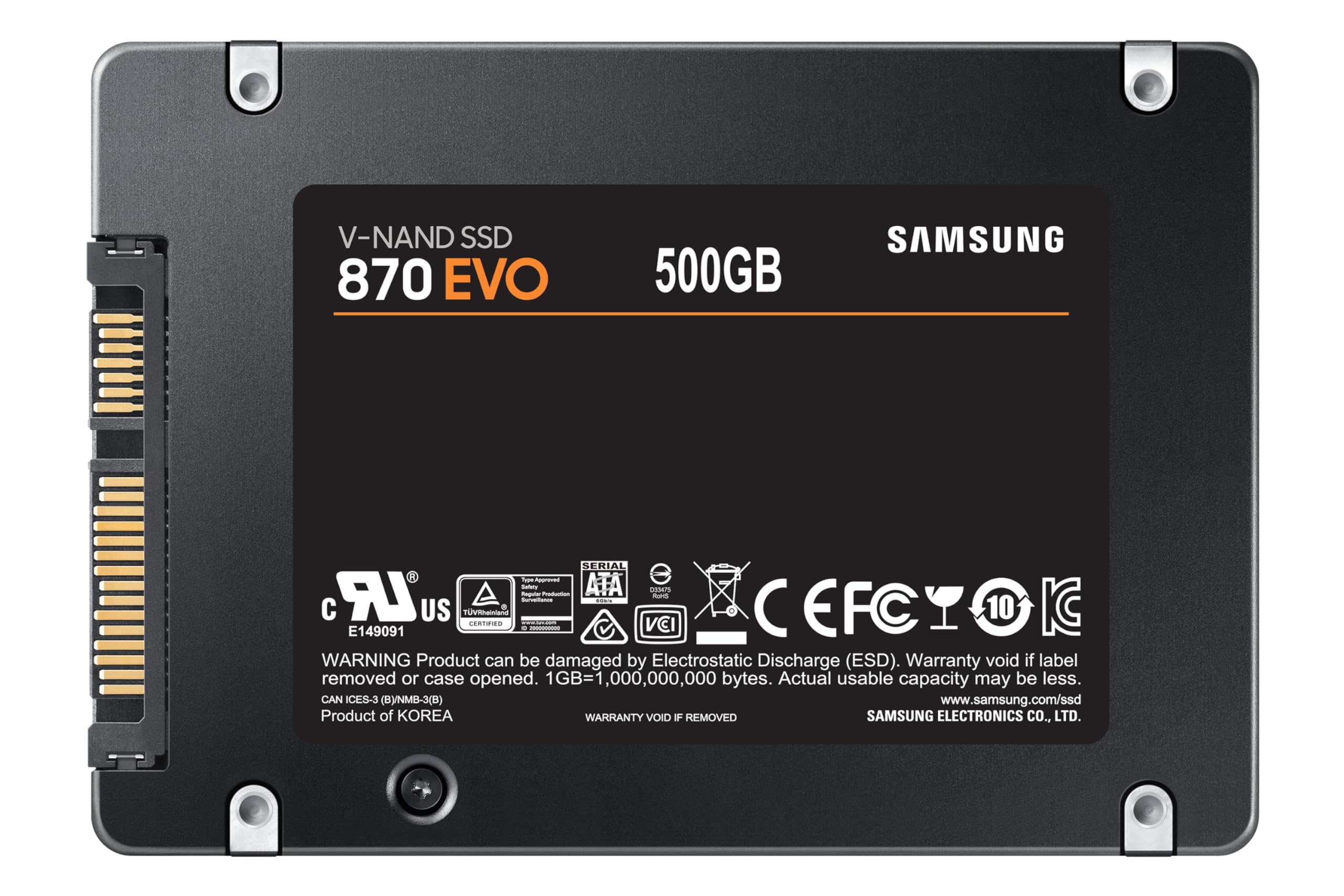 SAMSUNG 870 EVO 500 GB