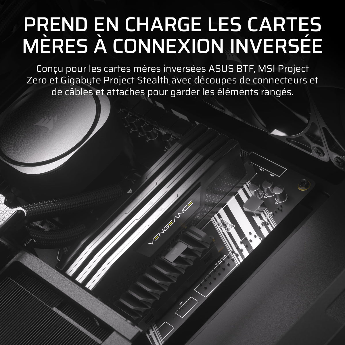 Corsair FRAME 4000D Midi Tower Noir