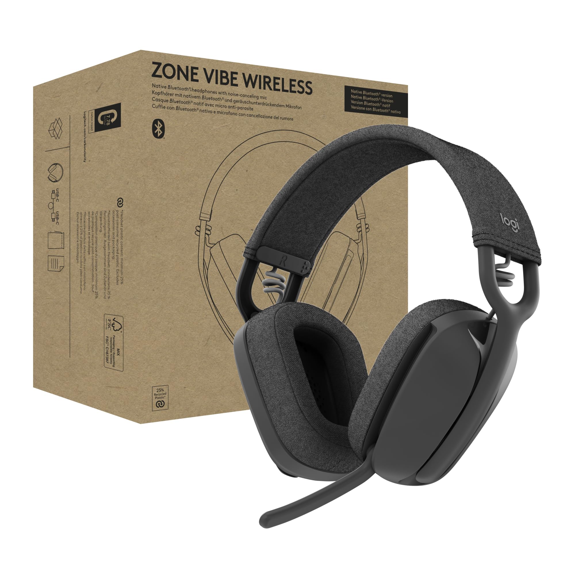 Zone Vibe Wireless MS Hdphs native Bluet