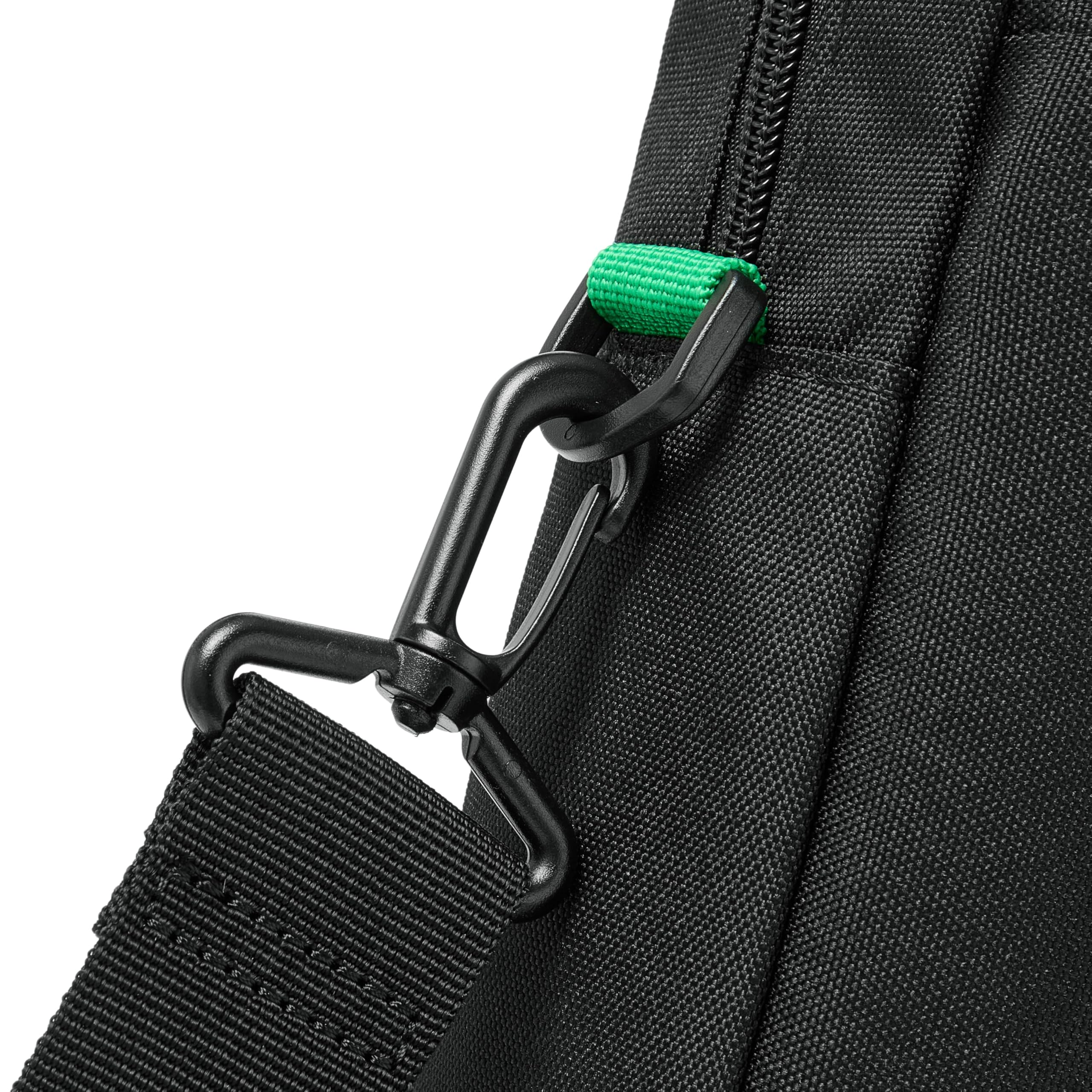 Sacoche fine bandoulière 17,3" Polyester ECO