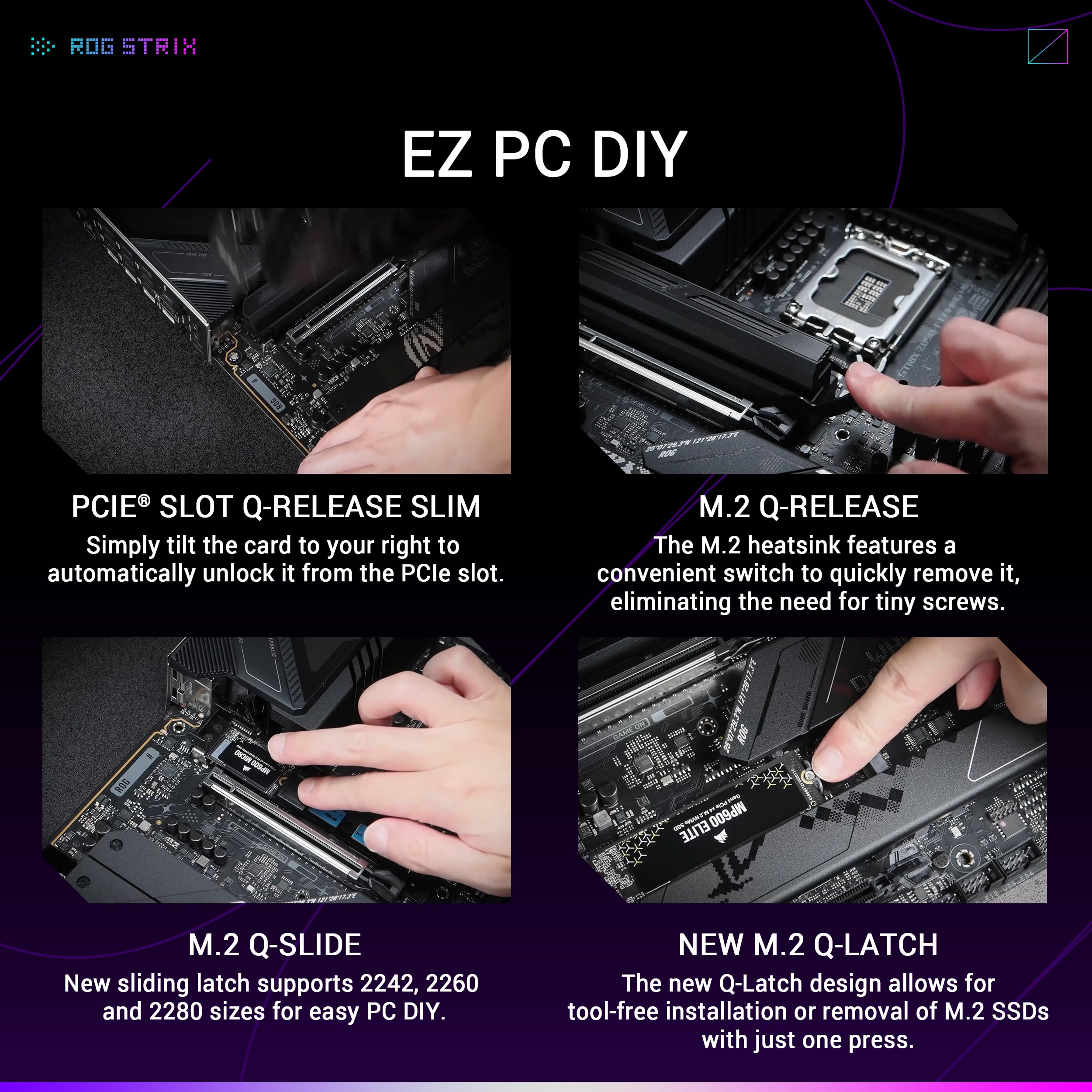 ASUS ROG STRIX Z890-F GAMING WIFI LGA1851 DDR5 ATX MB