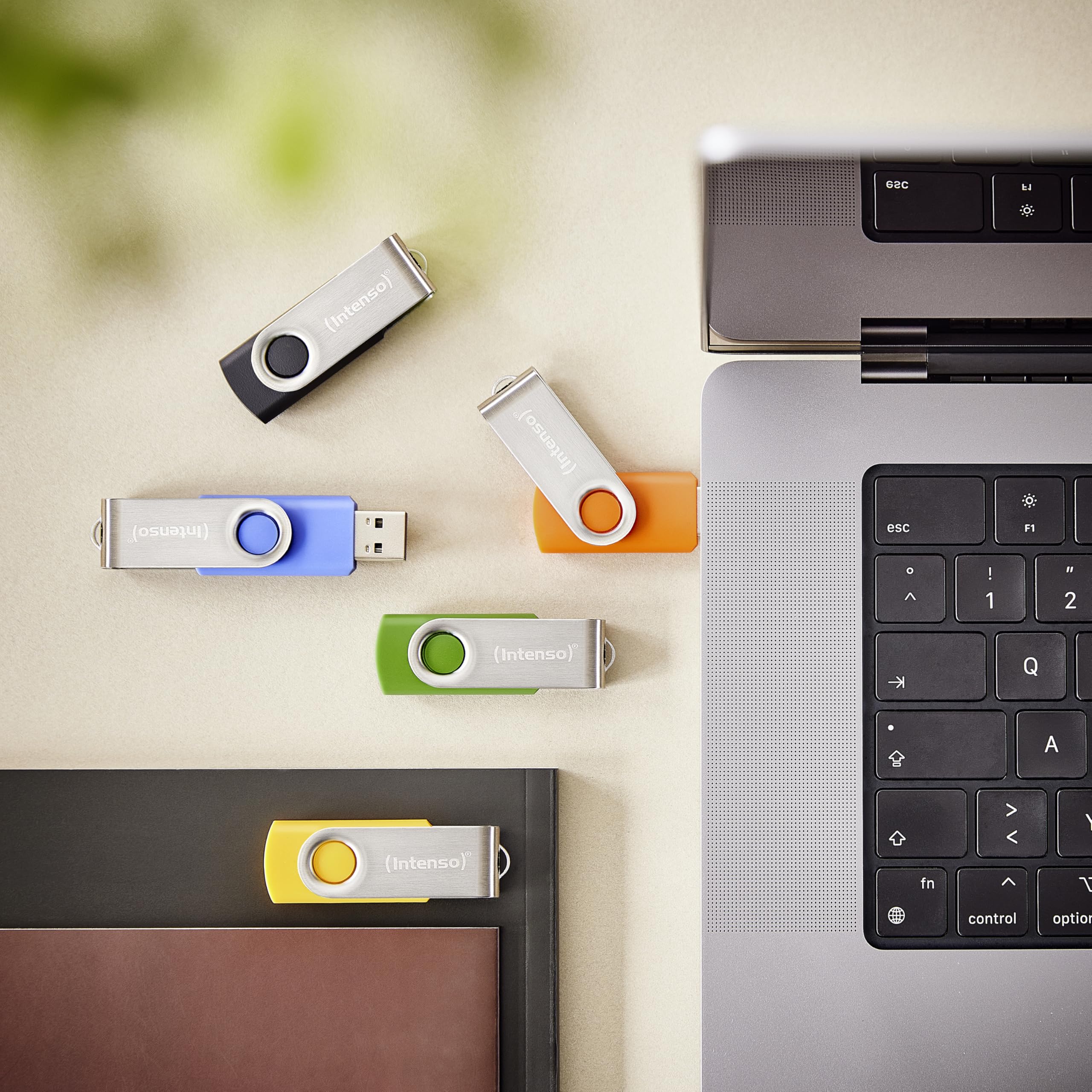 INTENSO Clé USB 2.0 Basic Line - Pack de 10 x 8 Go