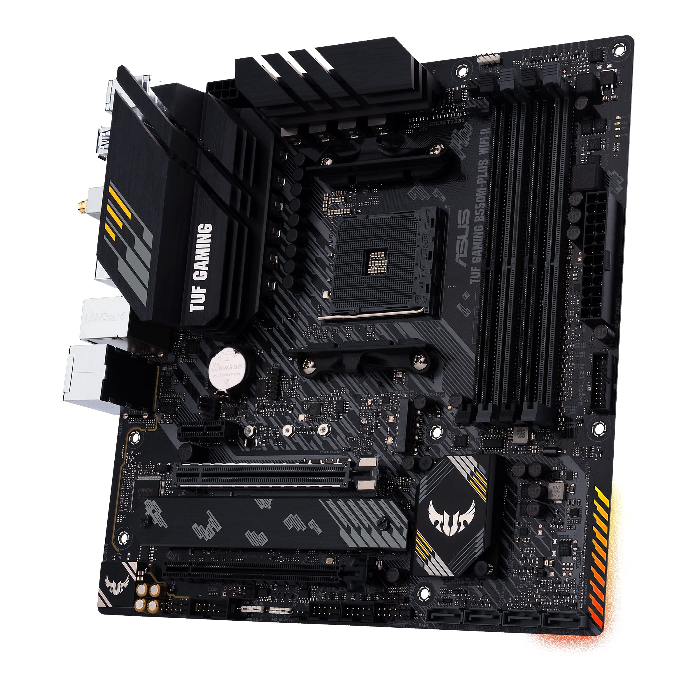 ASUS TUF GAMING B550M-PLUS WIFI II AM4 Socket 4x4DDR 1xHDMI 1xDP 2xM.2
