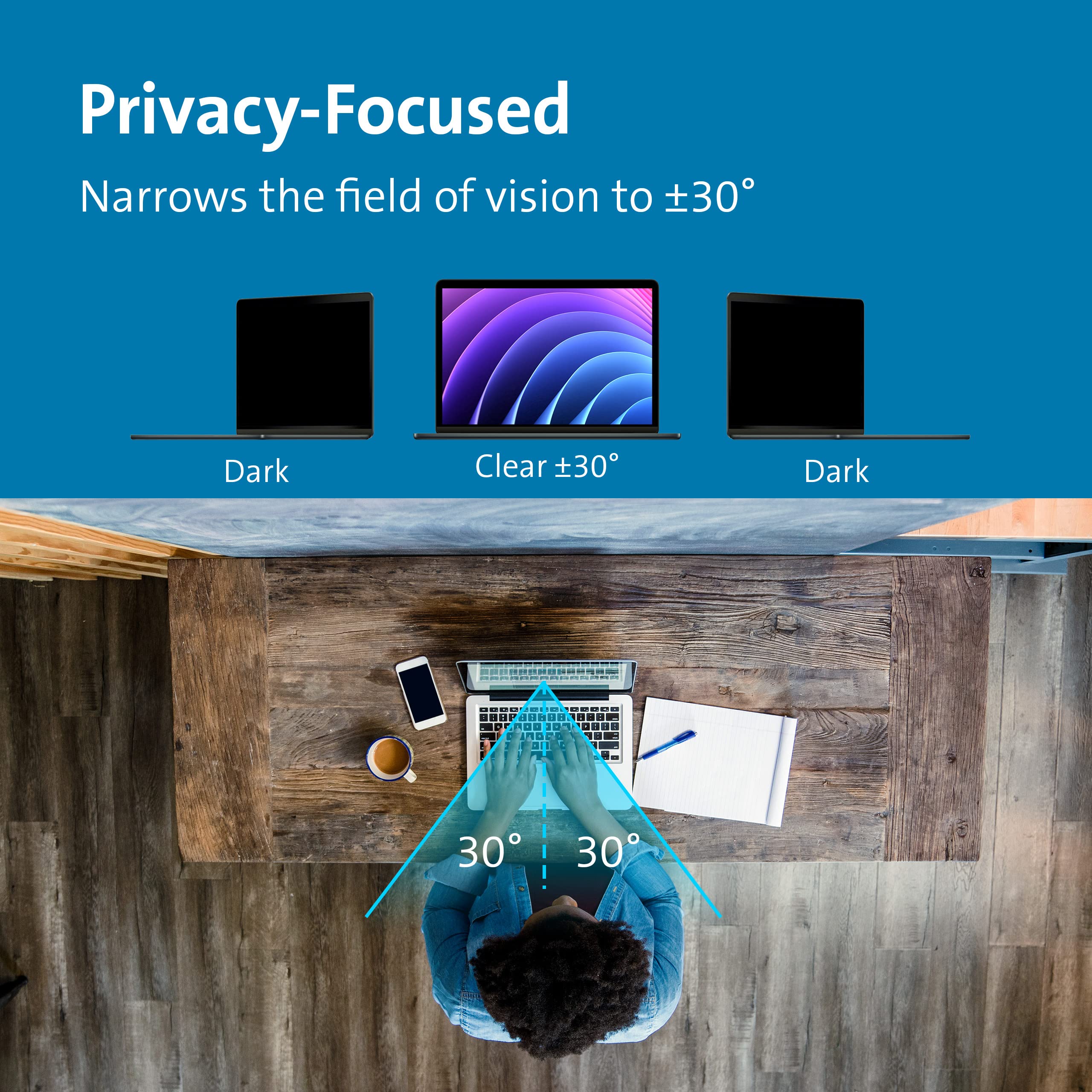 Magn Priv Scr Filt f 15.6 16:9 Laptop