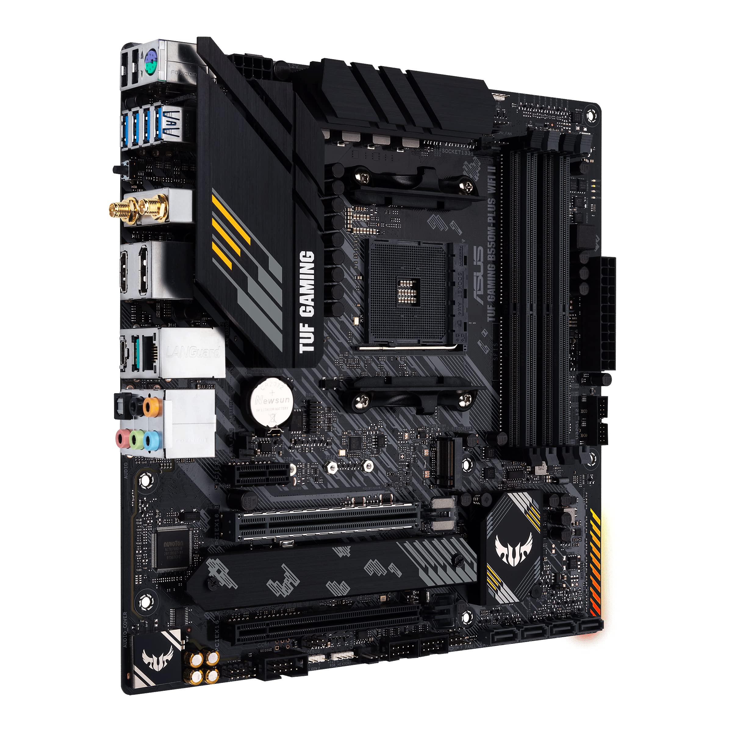 ASUS TUF GAMING B550M-PLUS WIFI II AM4 Socket 4x4DDR 1xHDMI 1xDP 2xM.2