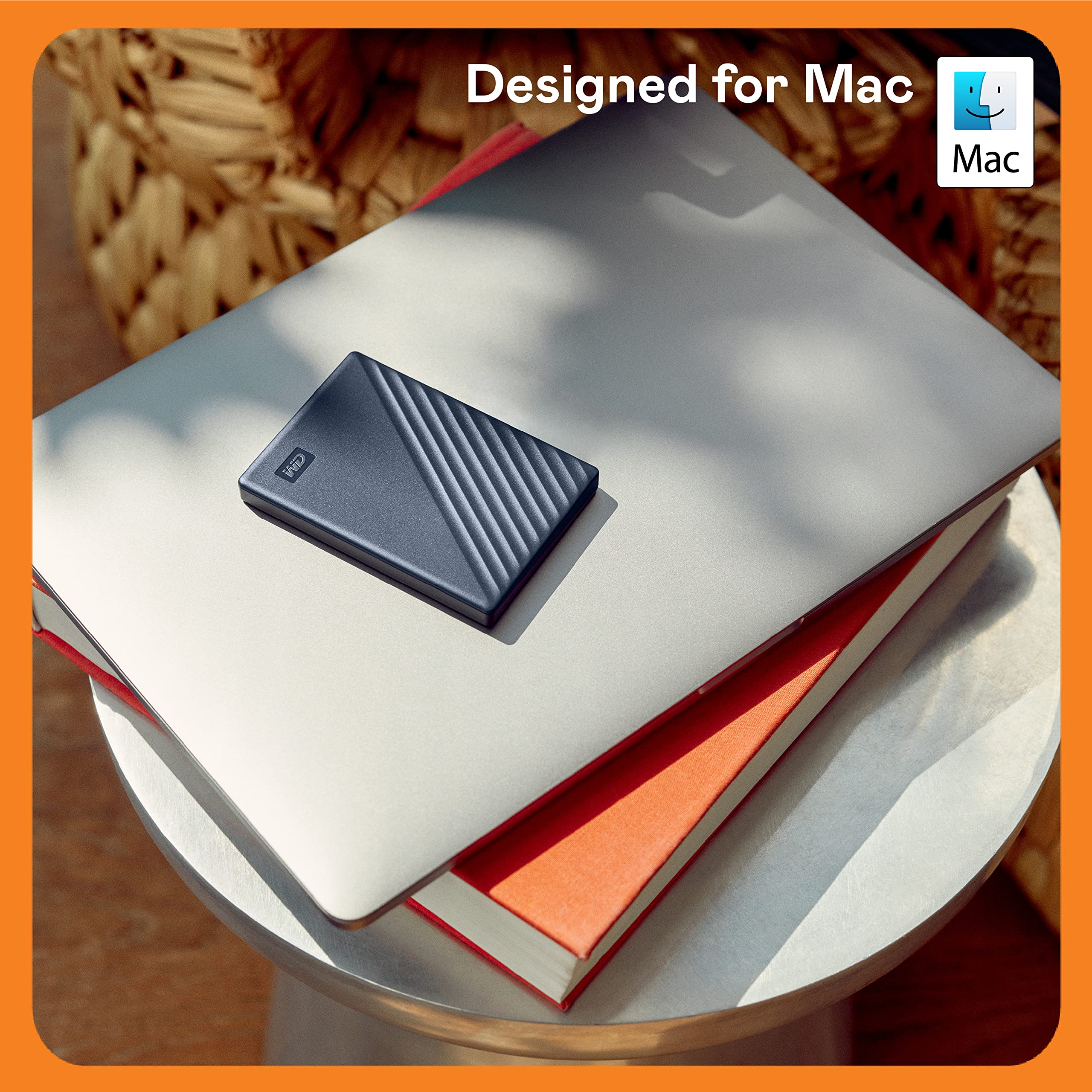 WD My Passport for MAC 6To Blue