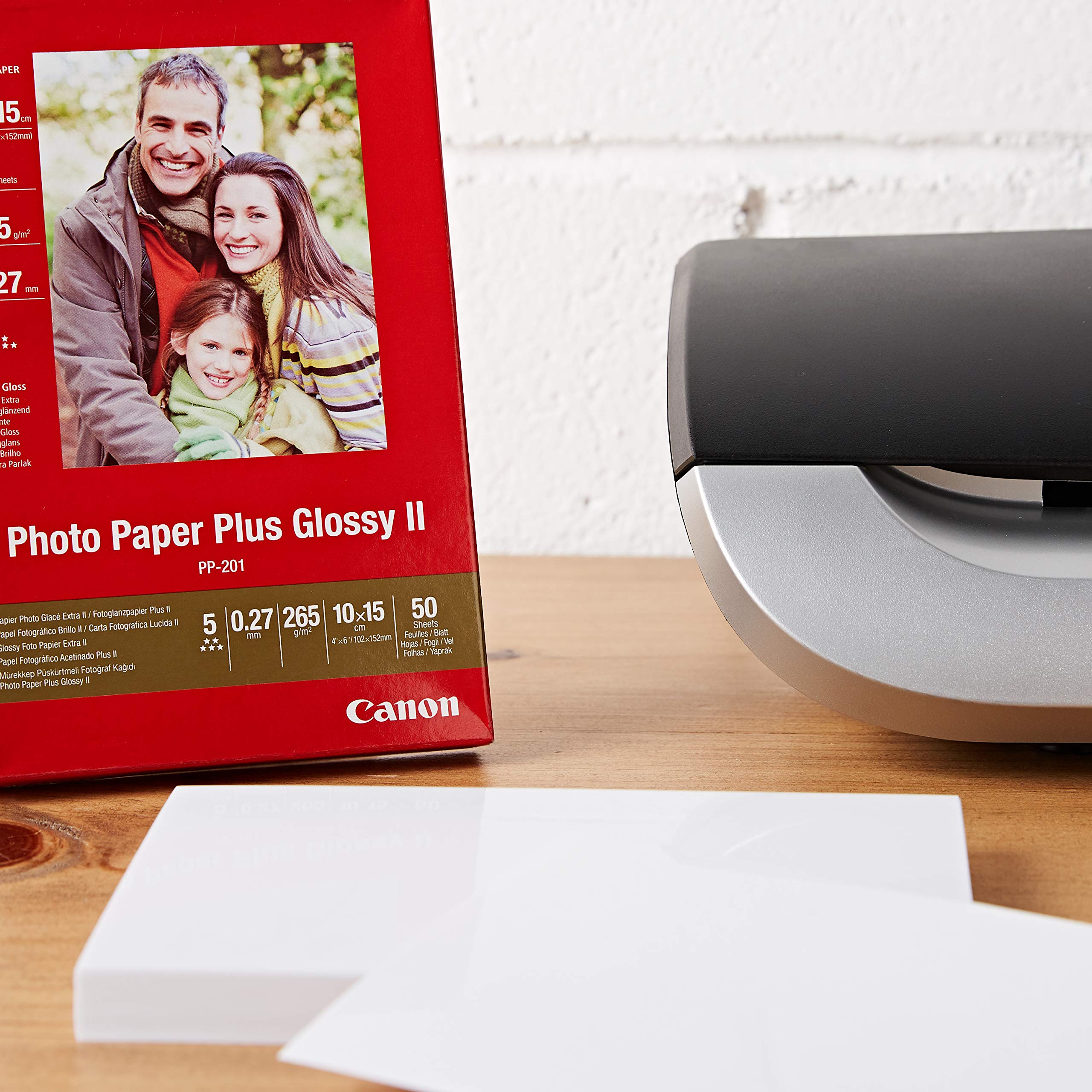CANON PP-201 plus photo  papier inkjet 260g/m2 4x6 inch 50 feuilles pack de 1