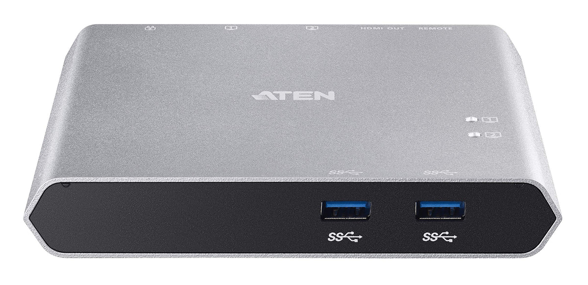 ATEN US3310 commutateur écran, clavier et souris Argent