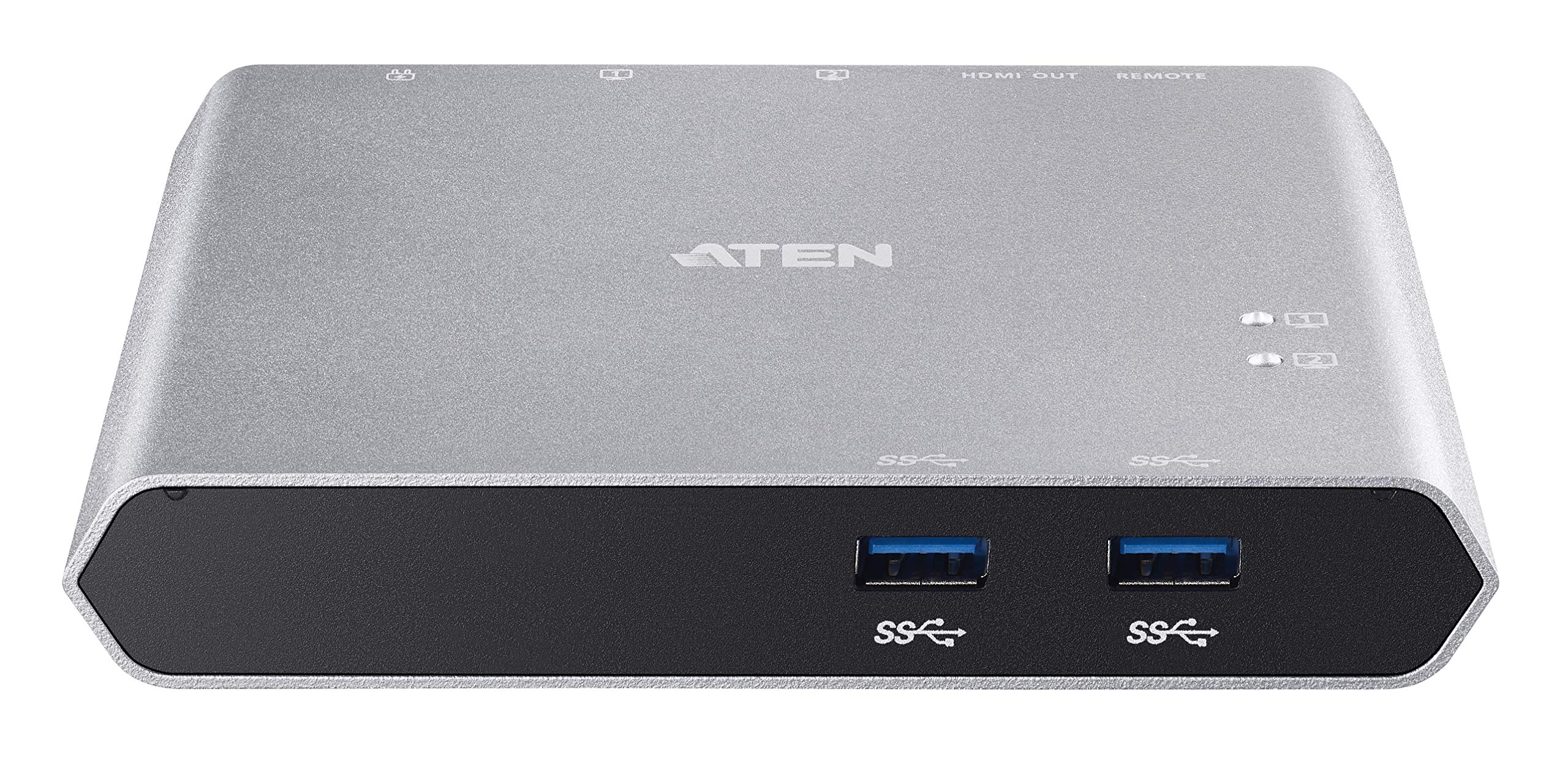 ATEN US3310 commutateur écran, clavier et souris Argent