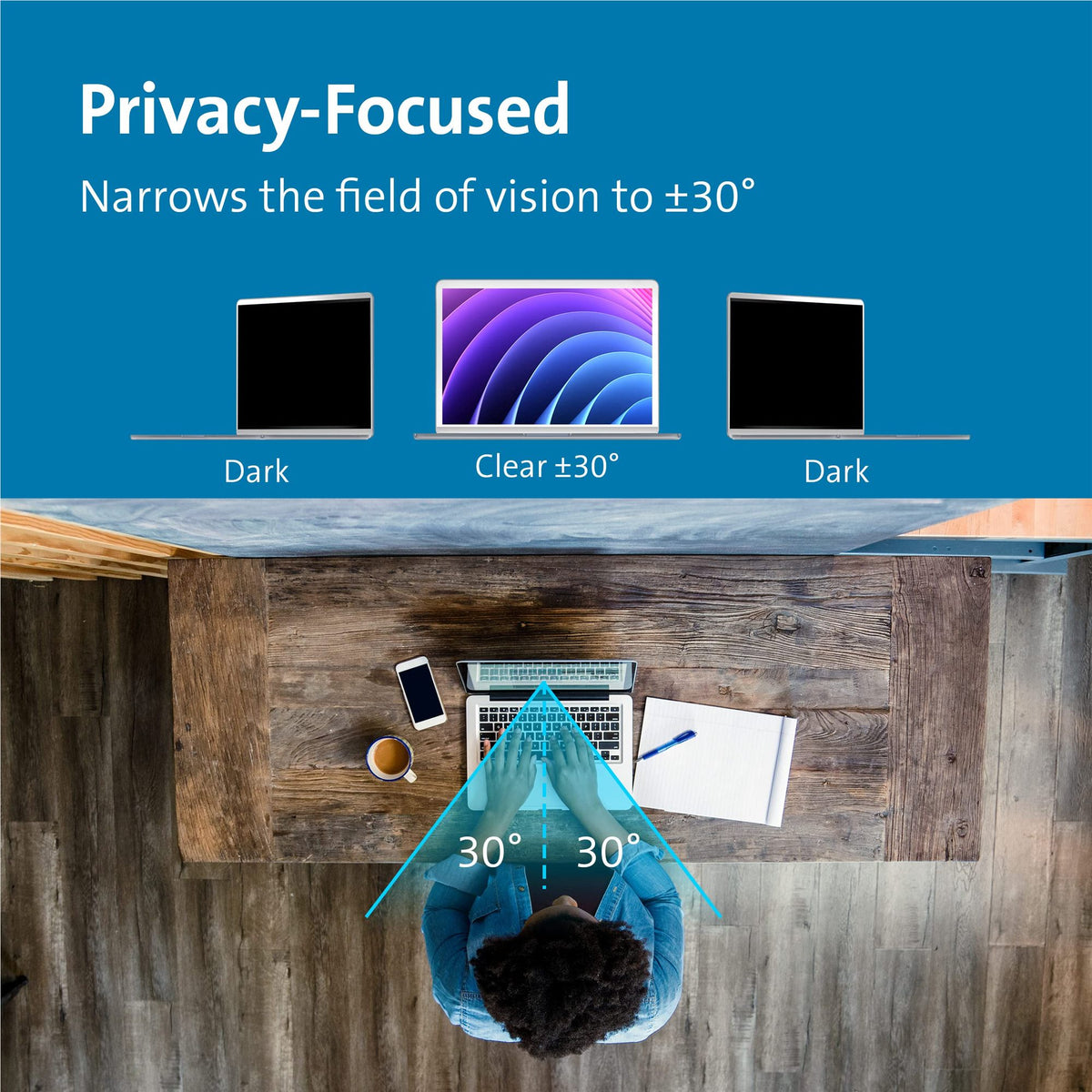 Magn Priv Scr Filt f 13.3 16:9 Laptop