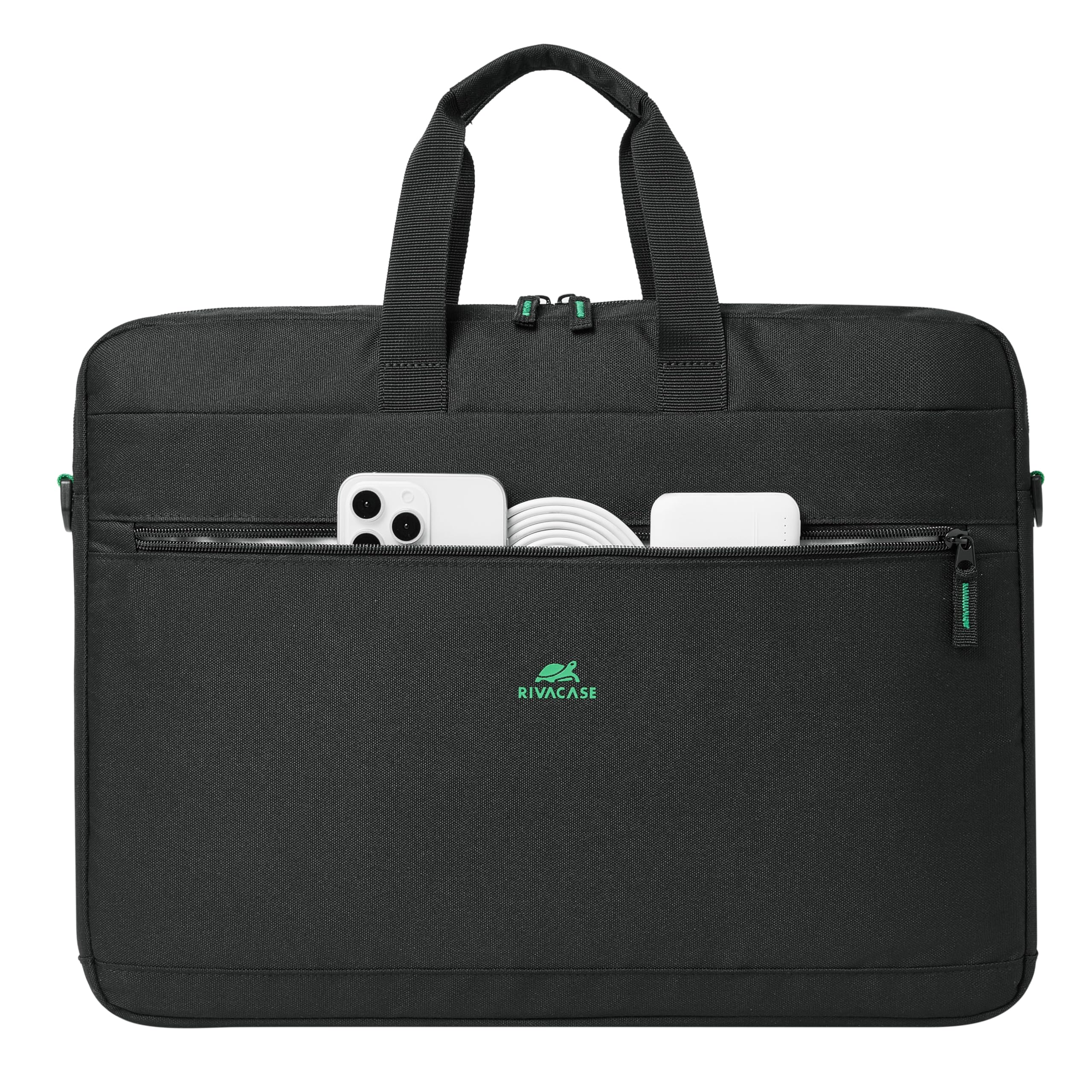 Sacoche fine bandoulière 17,3" Polyester ECO